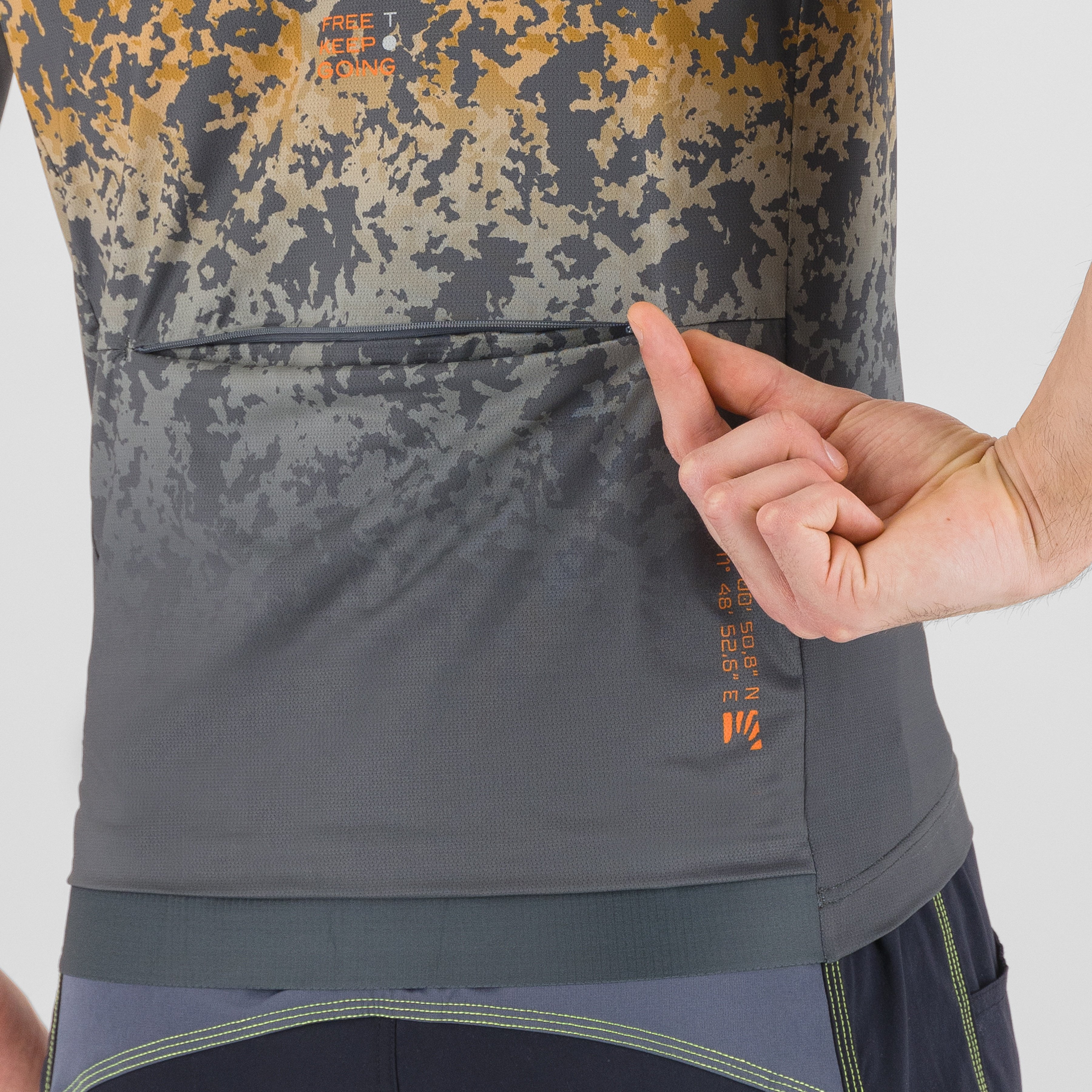Sarca jersey - bronze/quarry - karpos