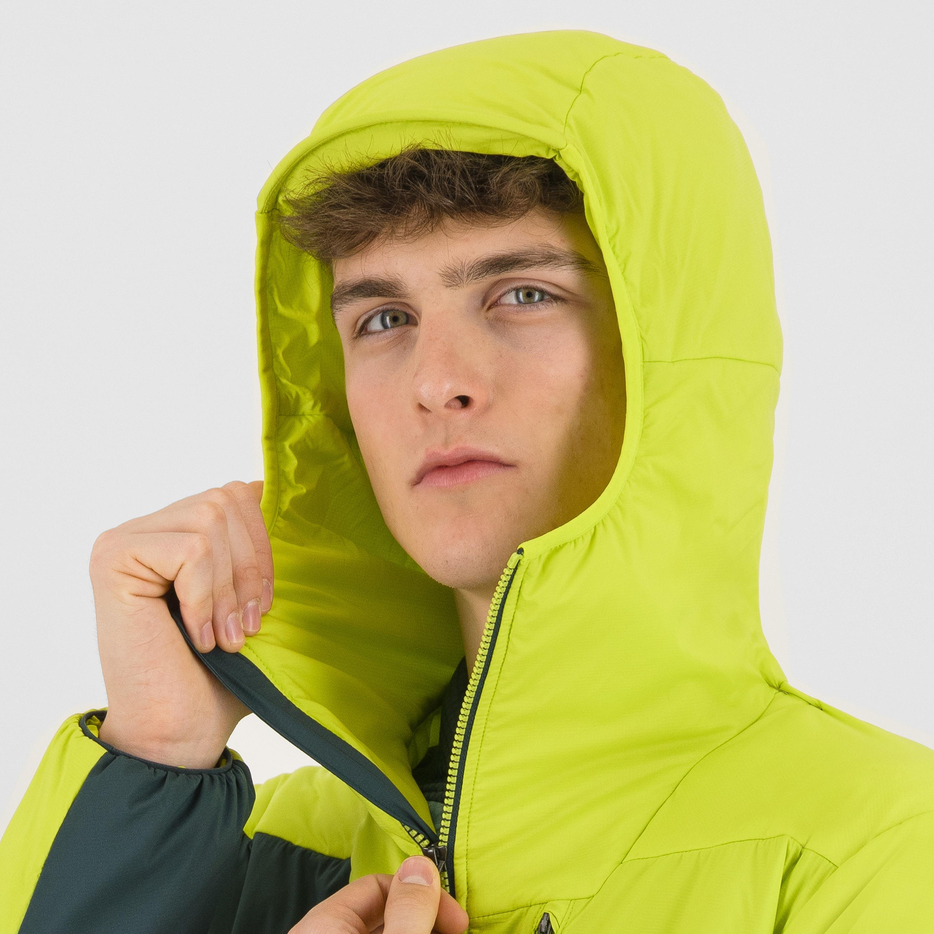 Castore jacket - forest/kiwi colada - karpos