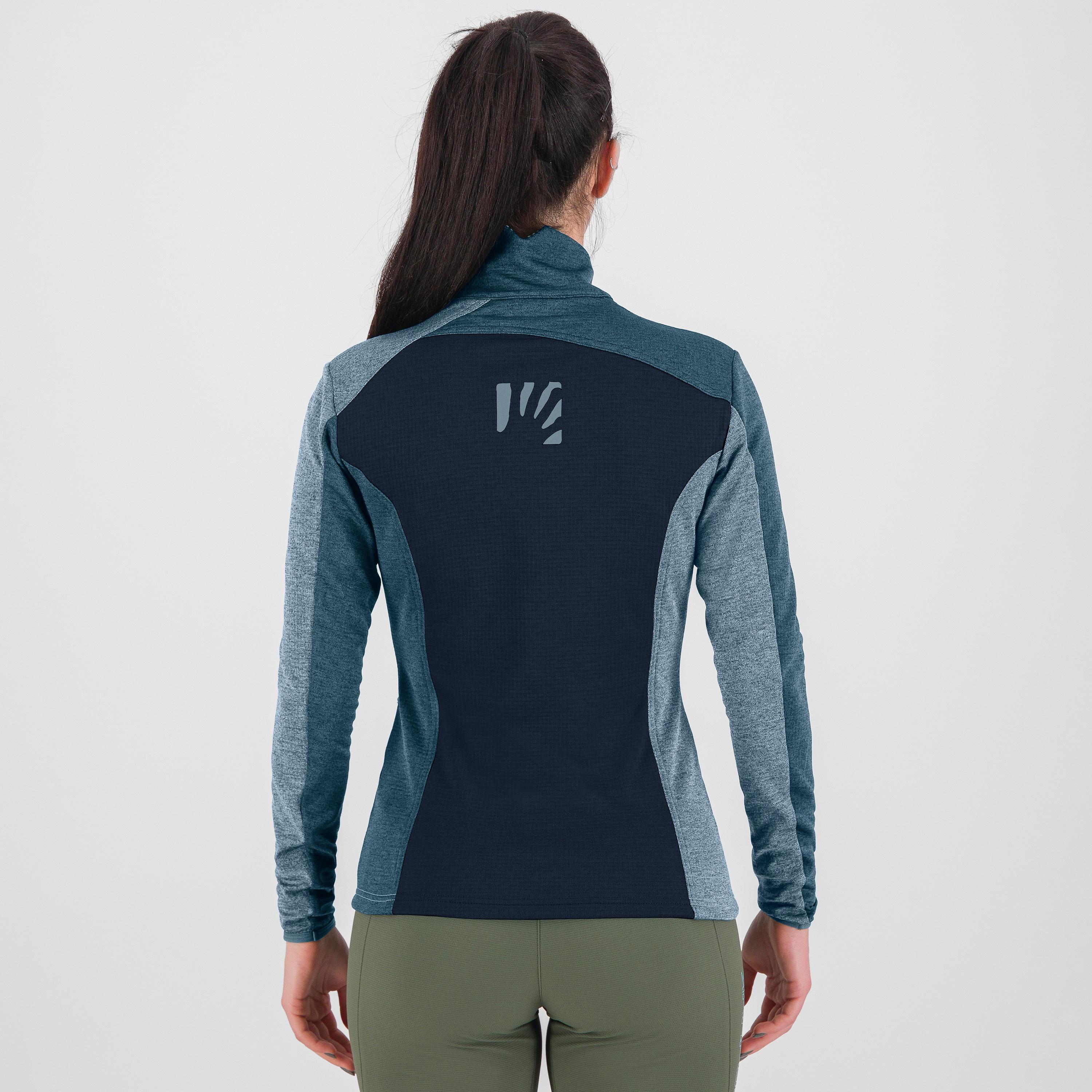 Federa full-zip w fleece - vulcan/bering sea/mountain spr - karpos