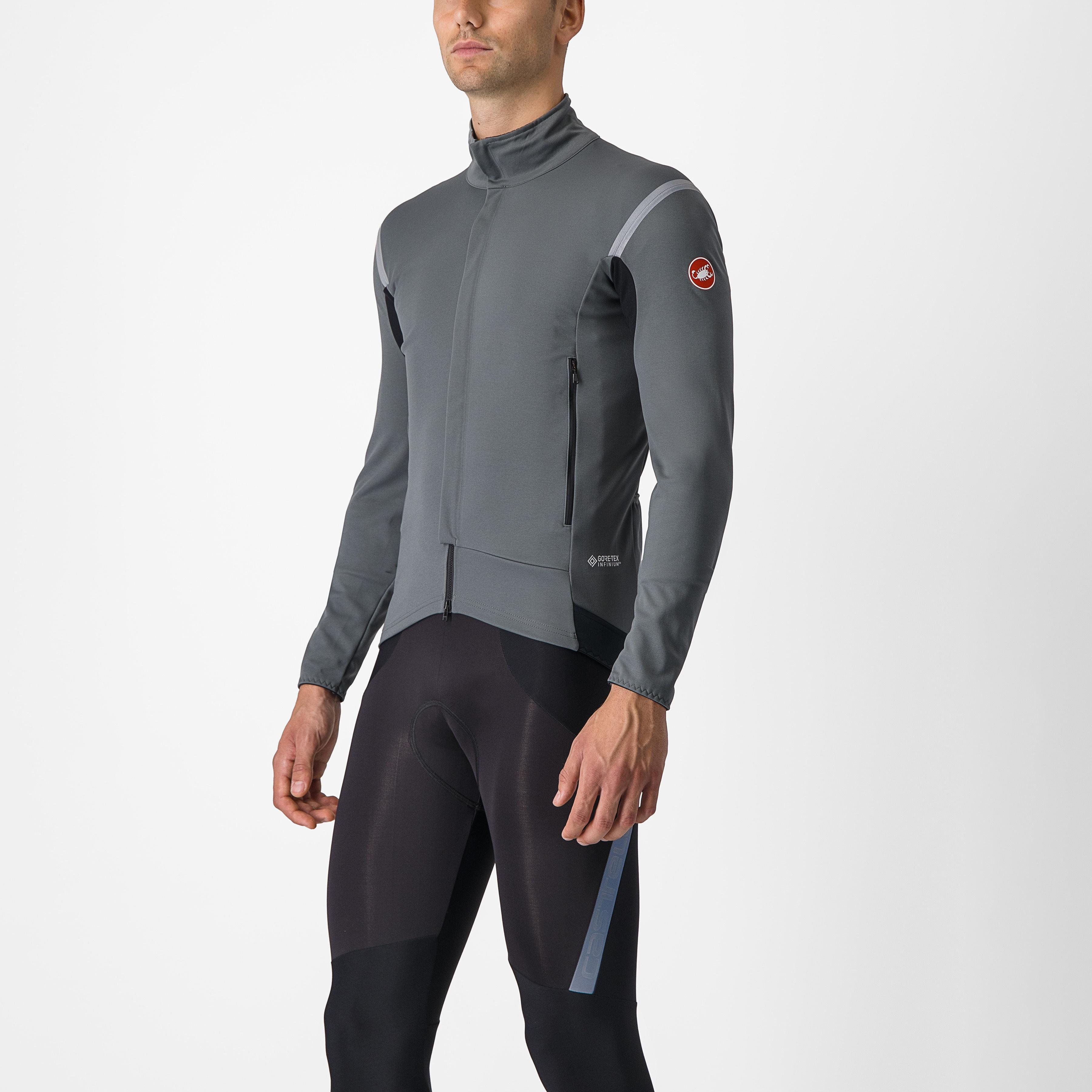 Perfetto ros 2 jacket - urban gray/silver reflex - castelli
