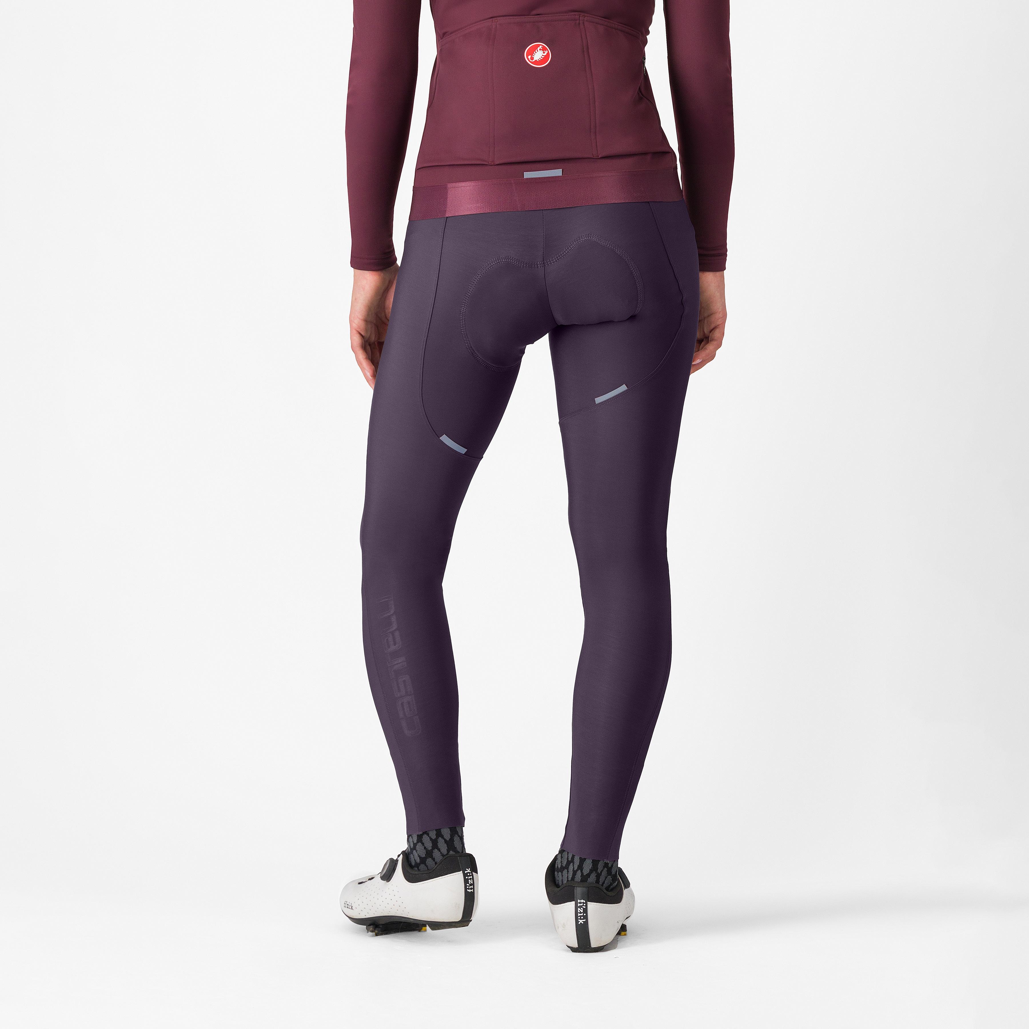 Espresso w dt bibtight - dark night shade - castelli