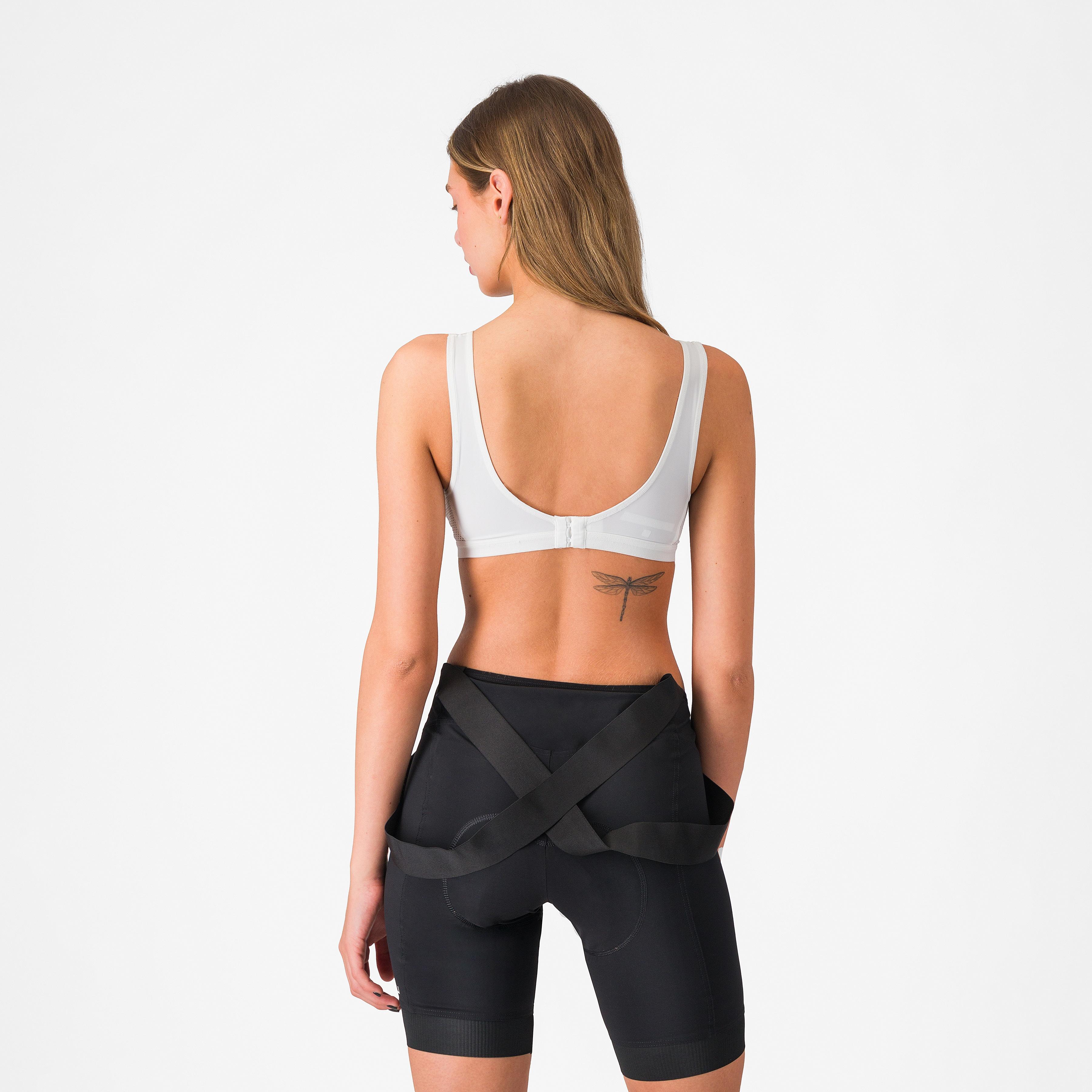 Rosso corsa bra - white - castelli