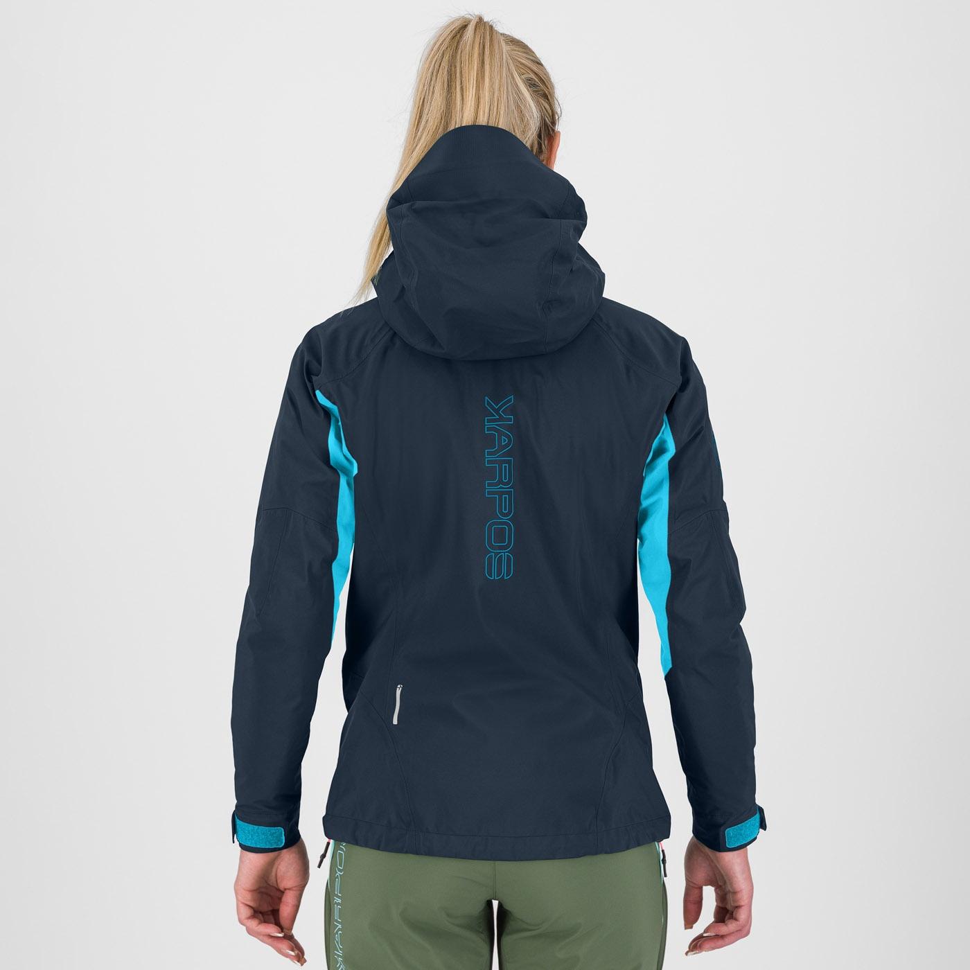 Storm evo w jacket - vulcan/blue atoll - karpos