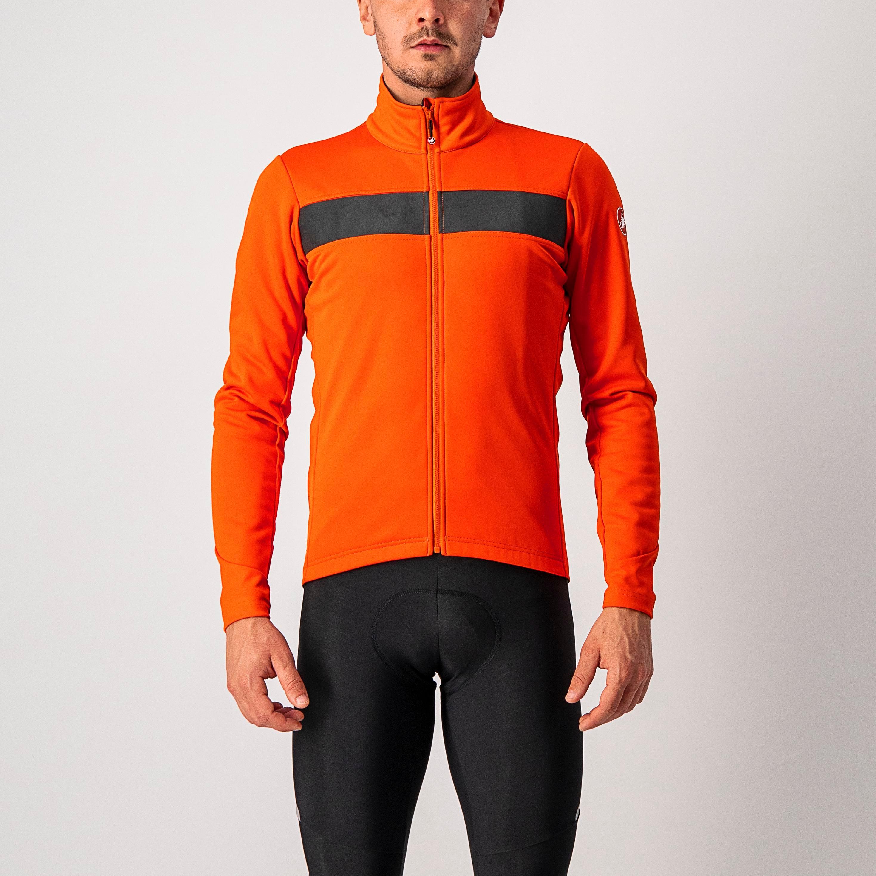 Raddoppia 3 jacket - fiery red/black reflex - castelli
