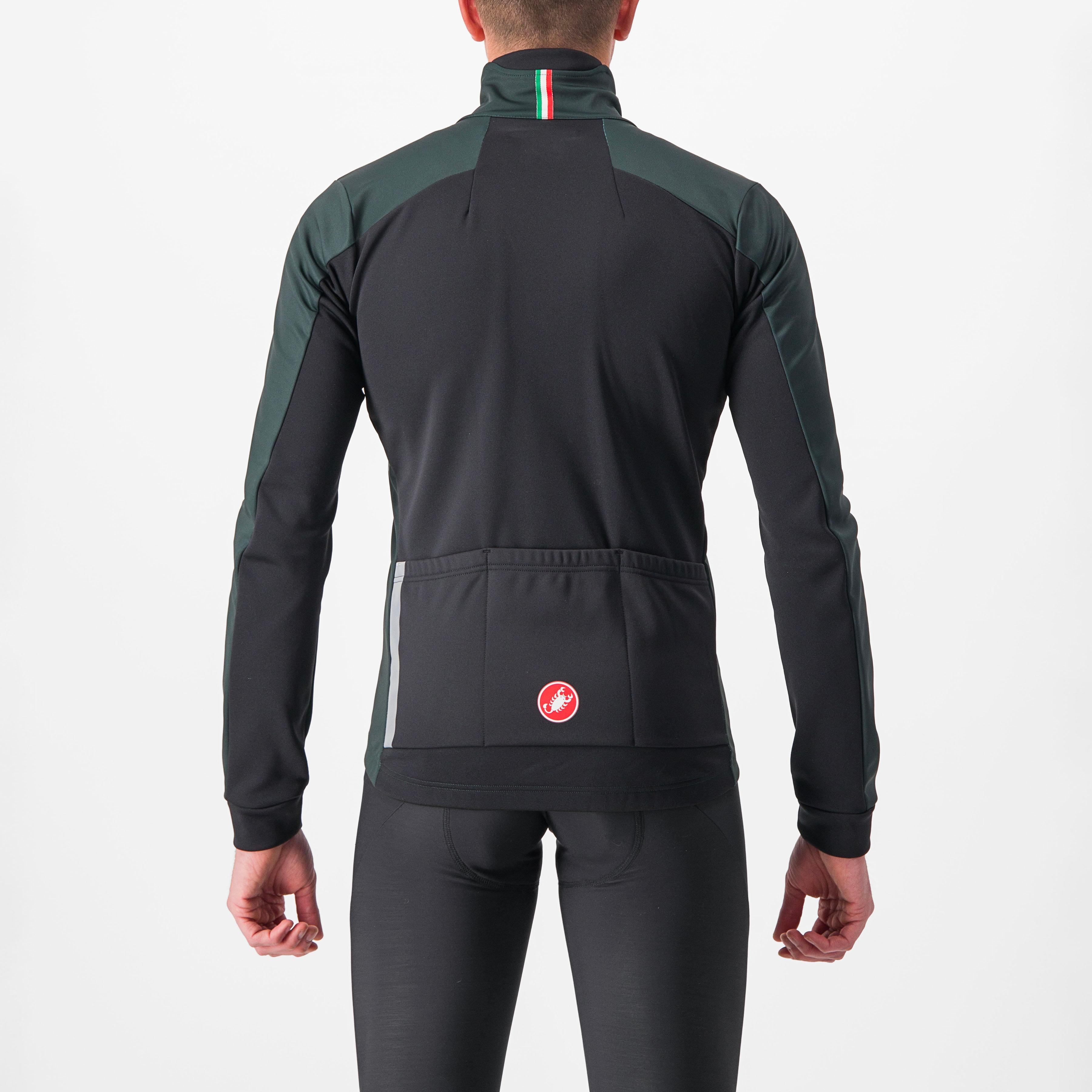 Entrata jacket - rover green/yellow fluo-light - castelli
