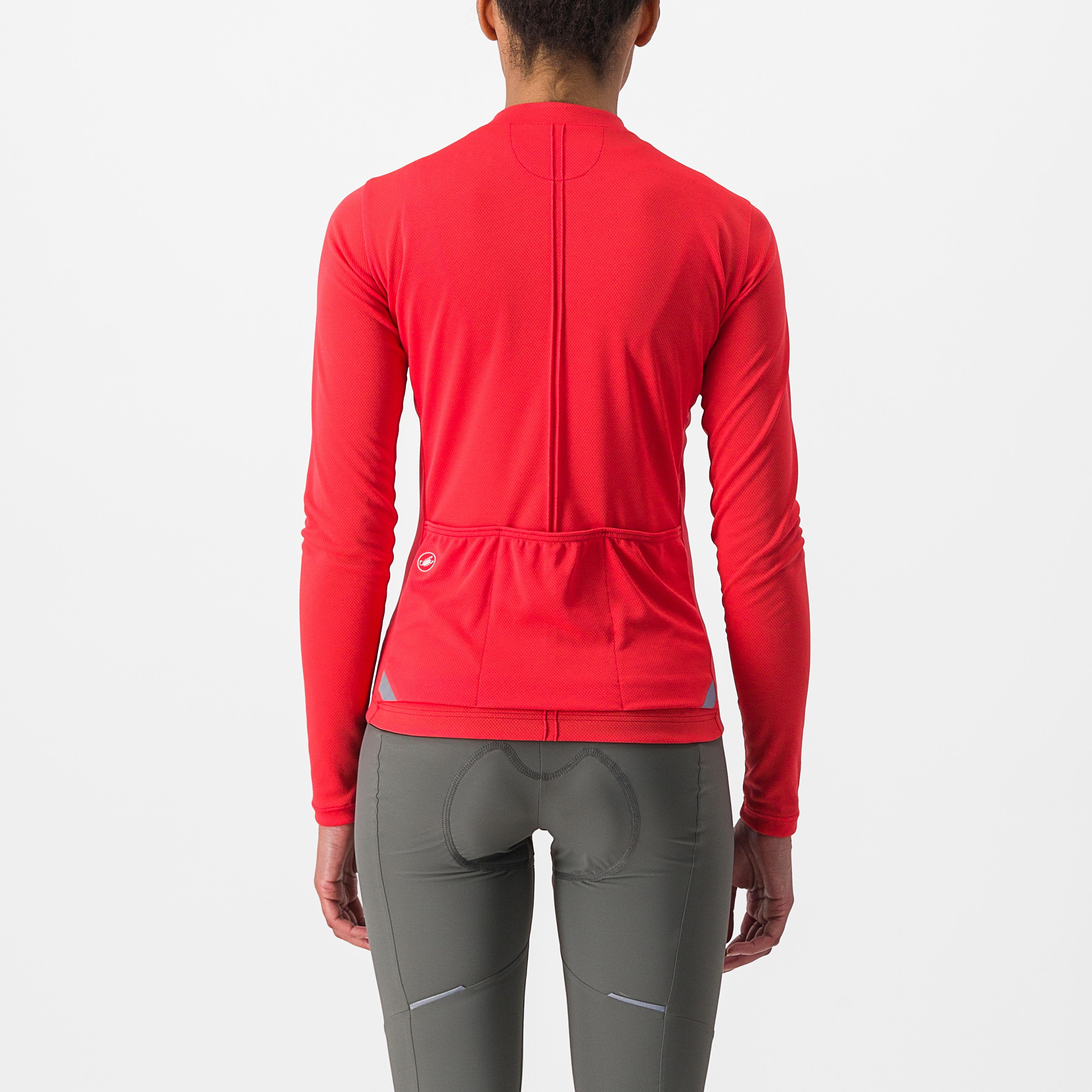 Anima 4 long sleeve jersey - hibiscus - castelli