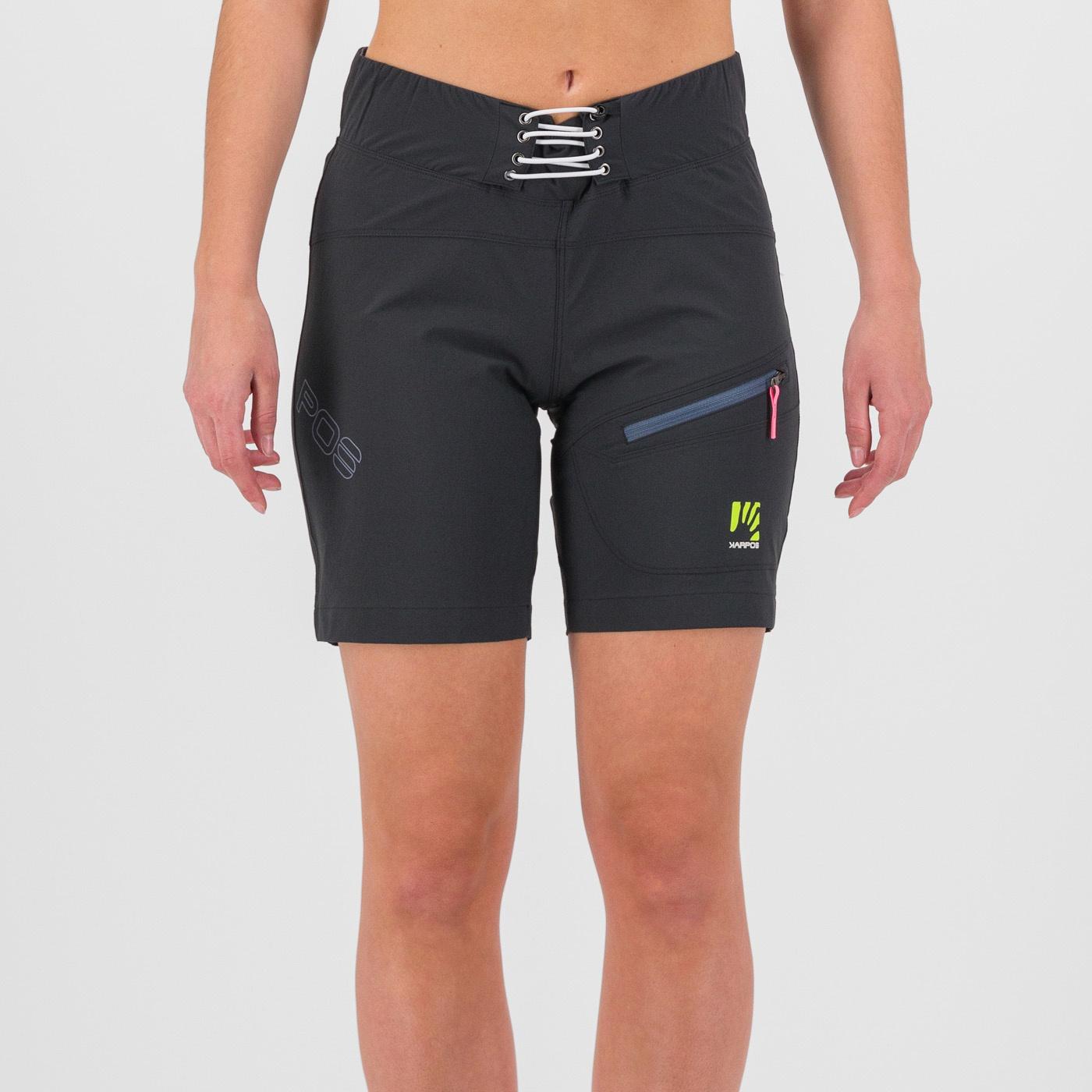 Val di dentro w bermuda - black/ombre blue - karpos