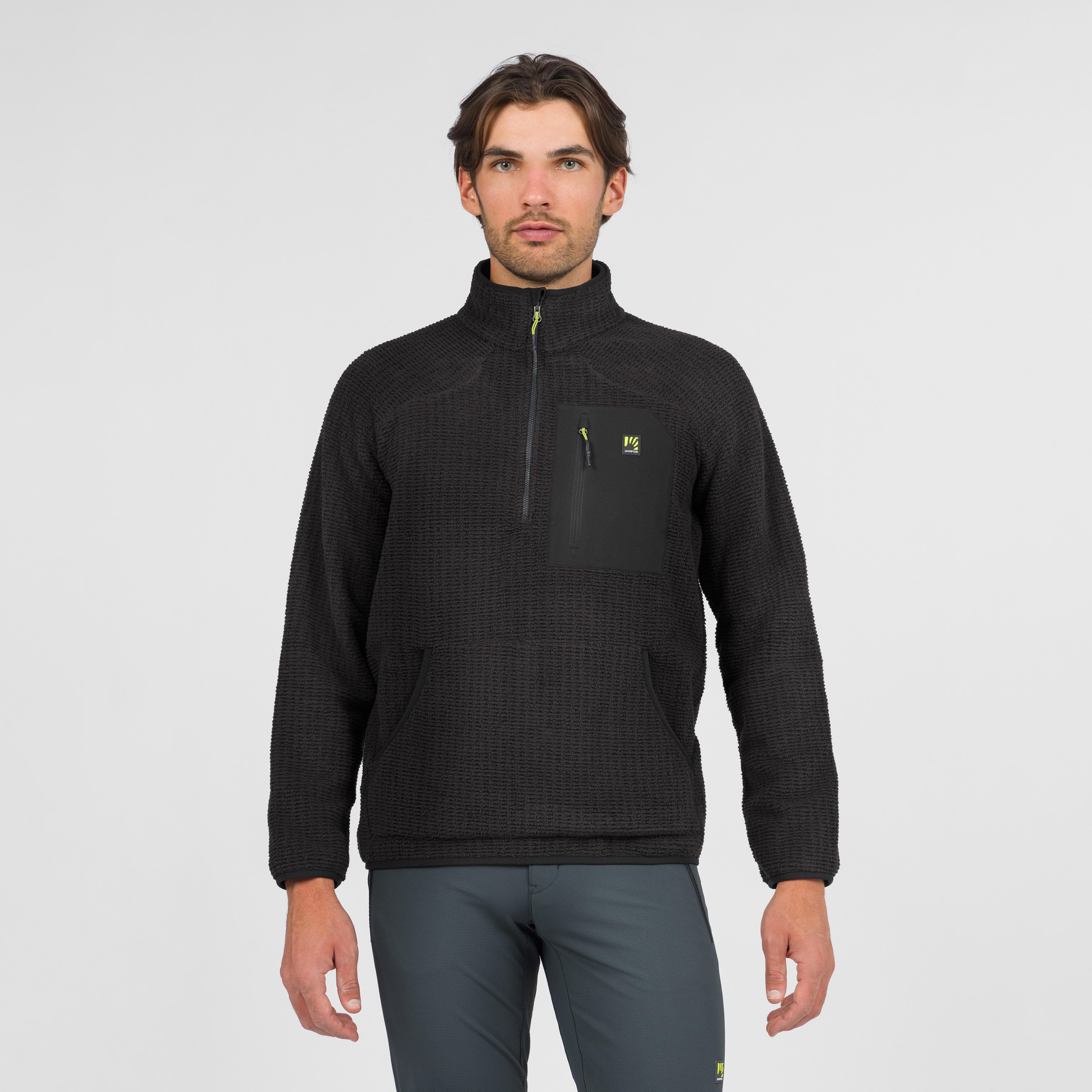 Rocchetta half zip fleece - black - karpos
