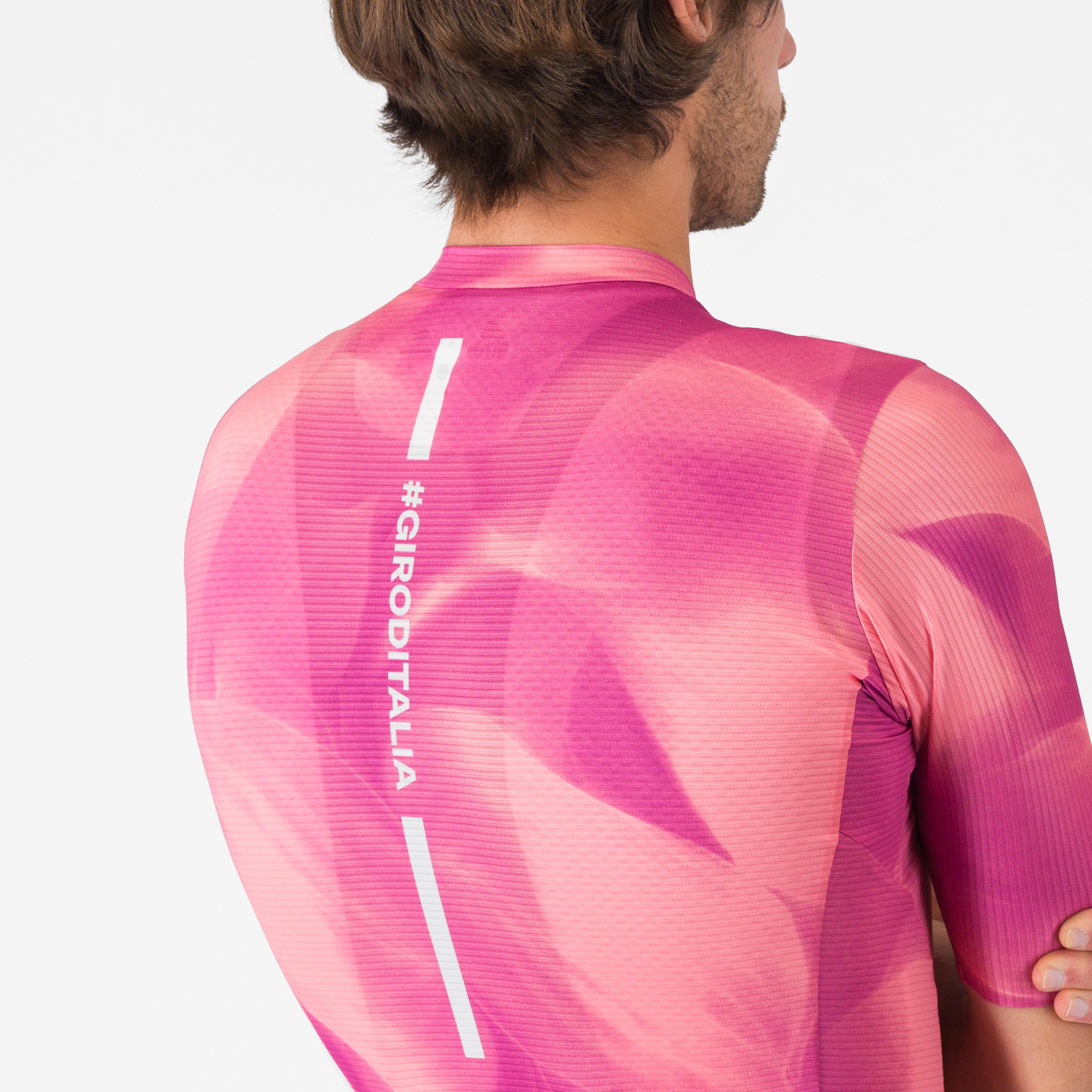 #giro espresso jersey - rosa giro - castelli
