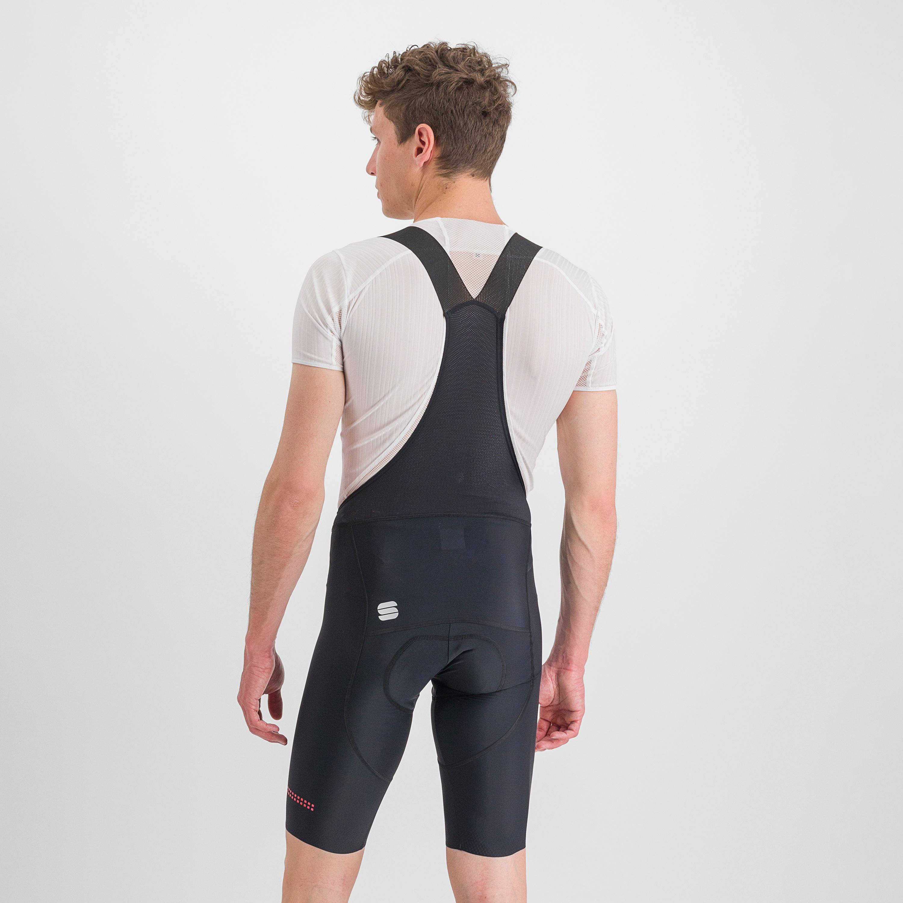 Classic bibshort - black chili red - sportful