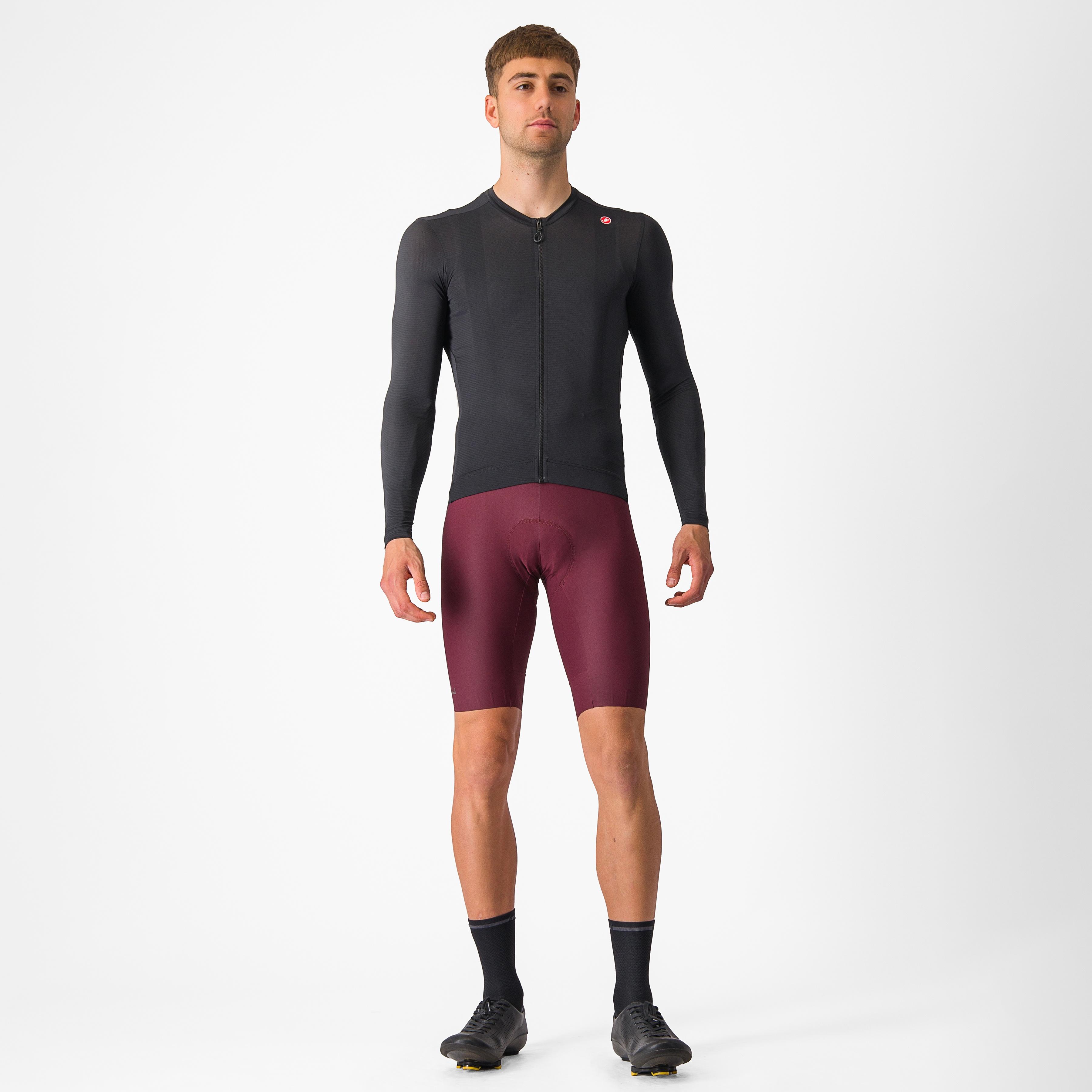 Espresso ls jersey - light black/dark gray - castelli