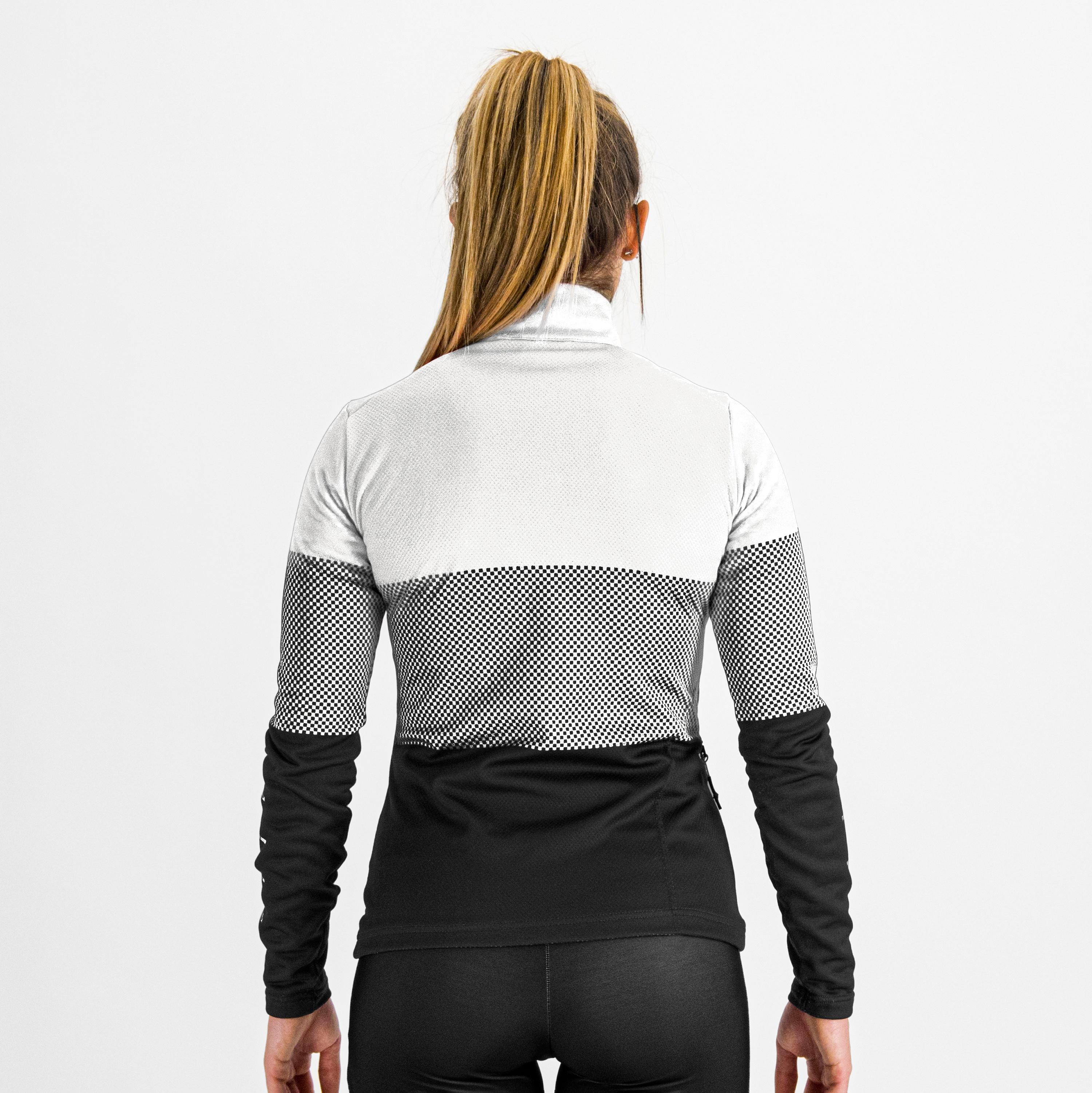 Squadra w jersey - bright white black - sportful