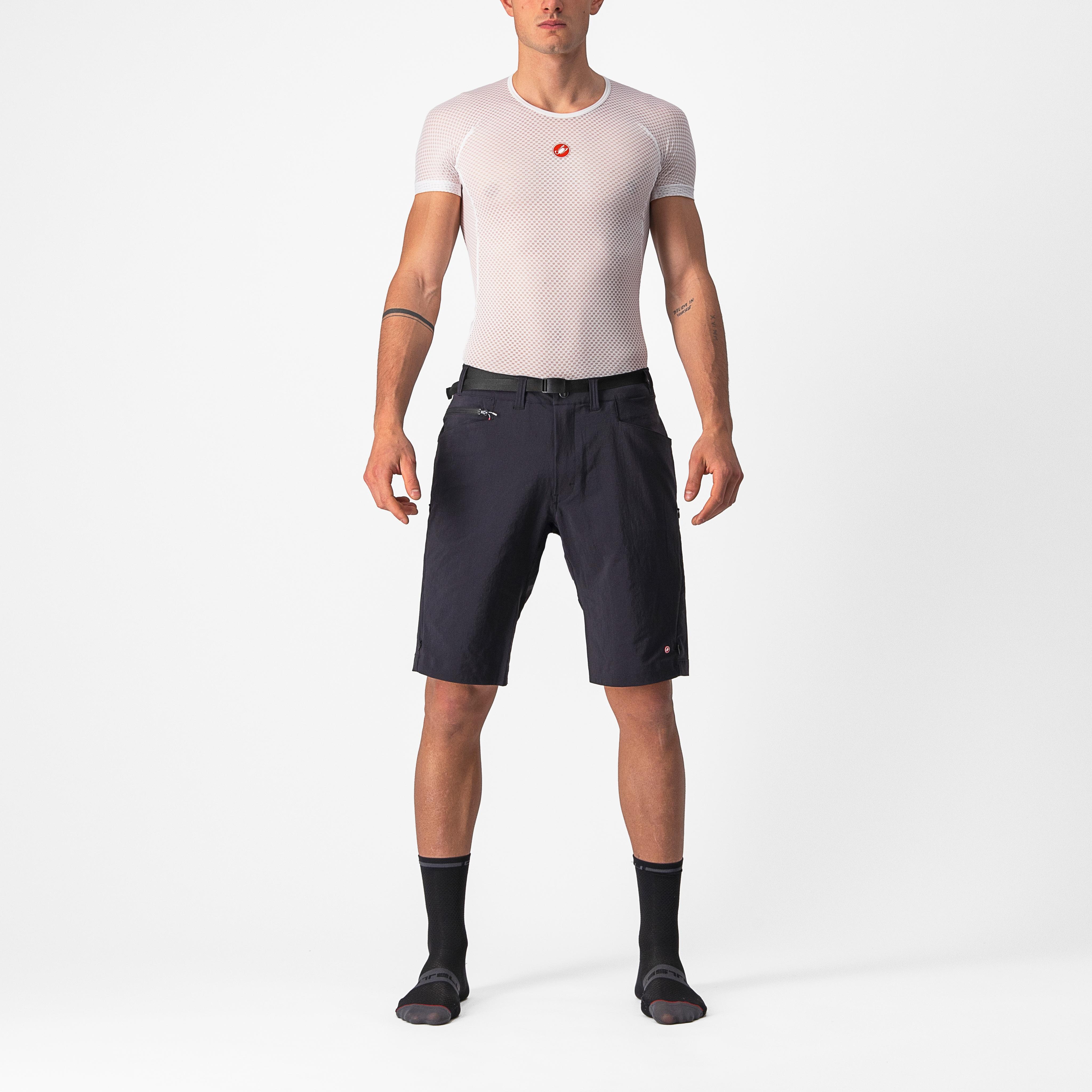 Unlimited trail baggy short - black - castelli