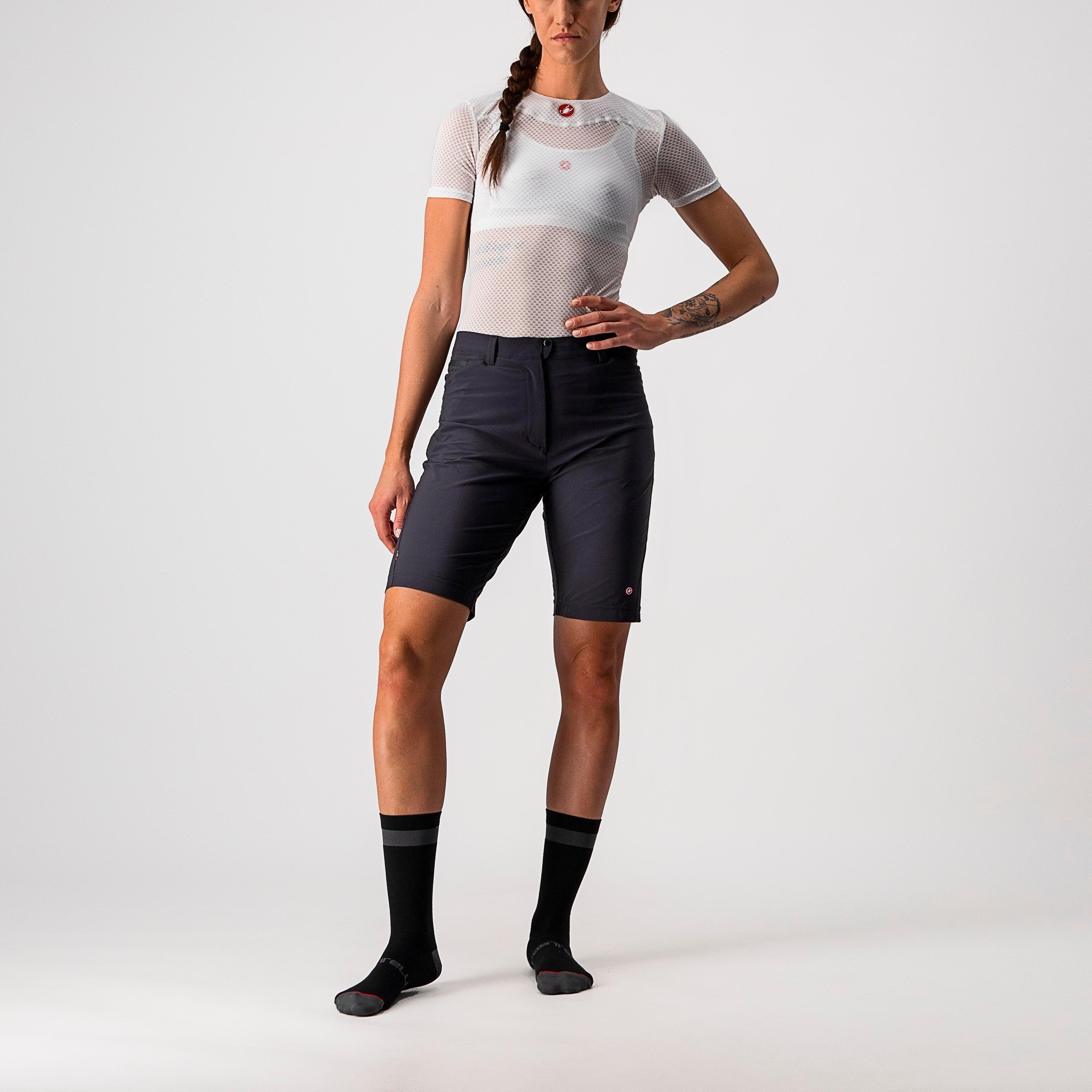 Unlimited w baggy short - black - castelli