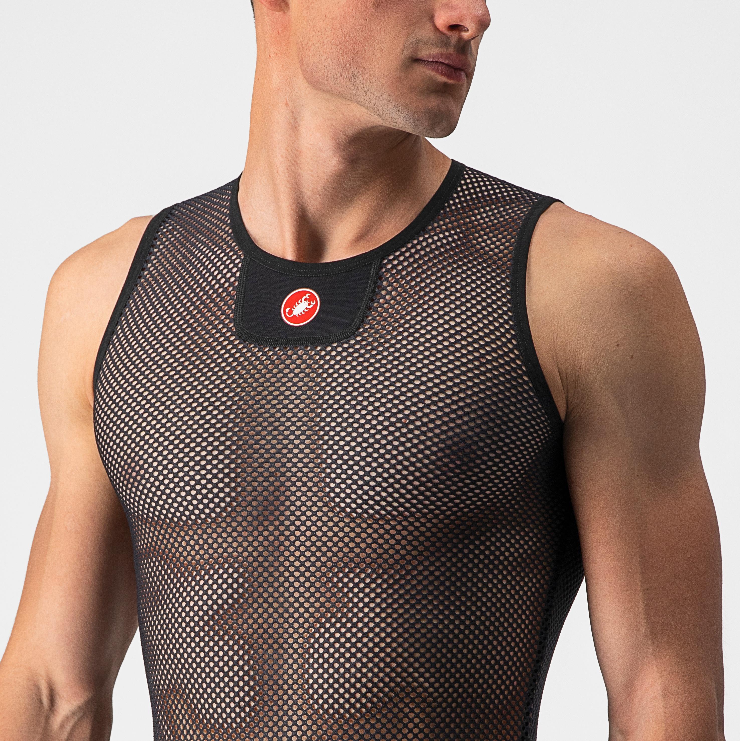 Core mesh 3 sleeveless - black - castelli