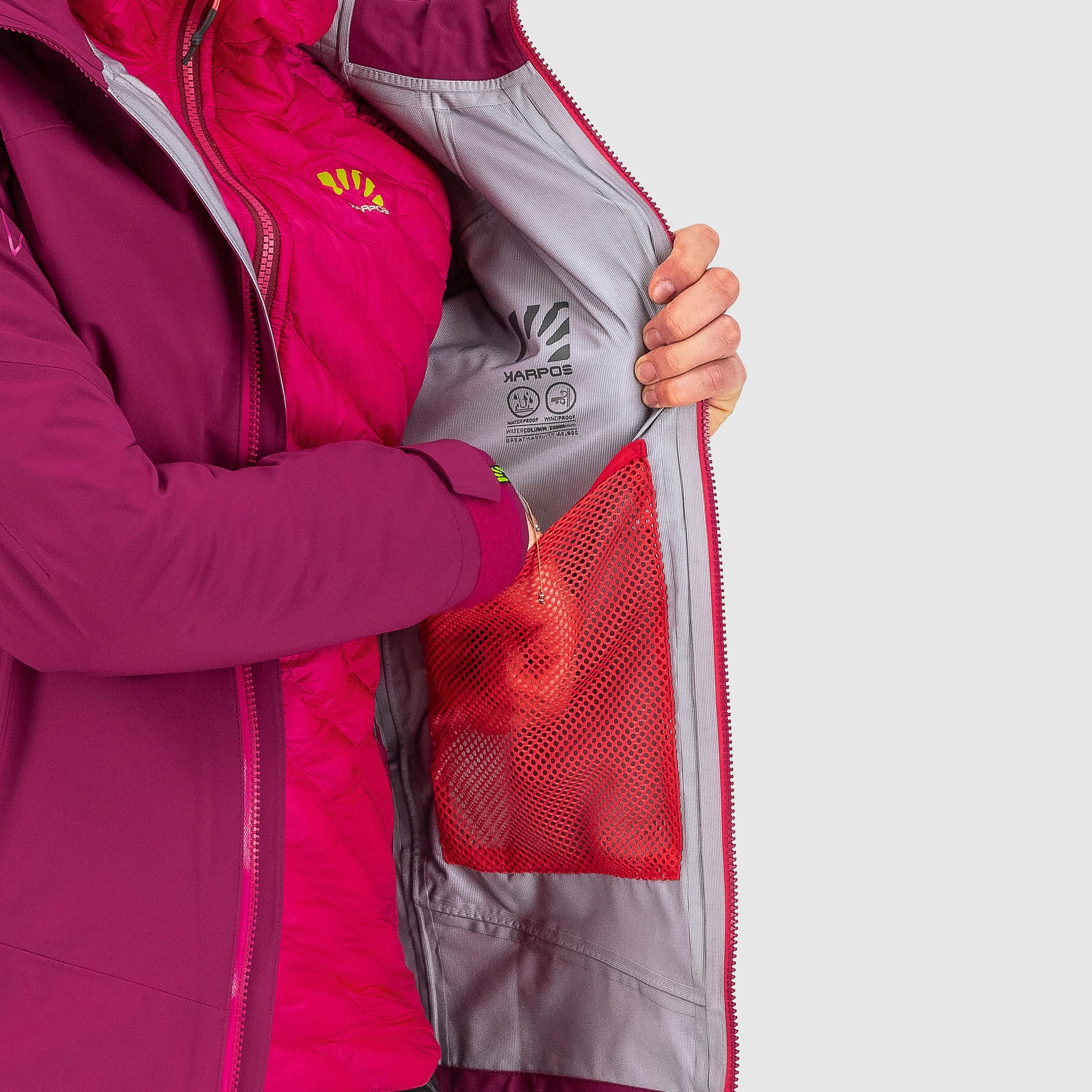 Storm evo w jacket - raspberry r./cabaret - karpos