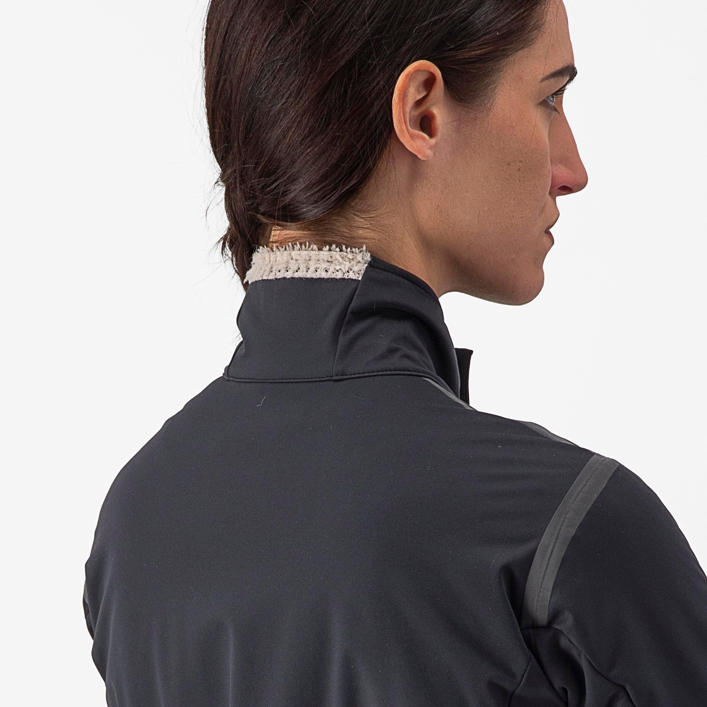 Alpha ultimate insulated w jacket - light black/white - castelli