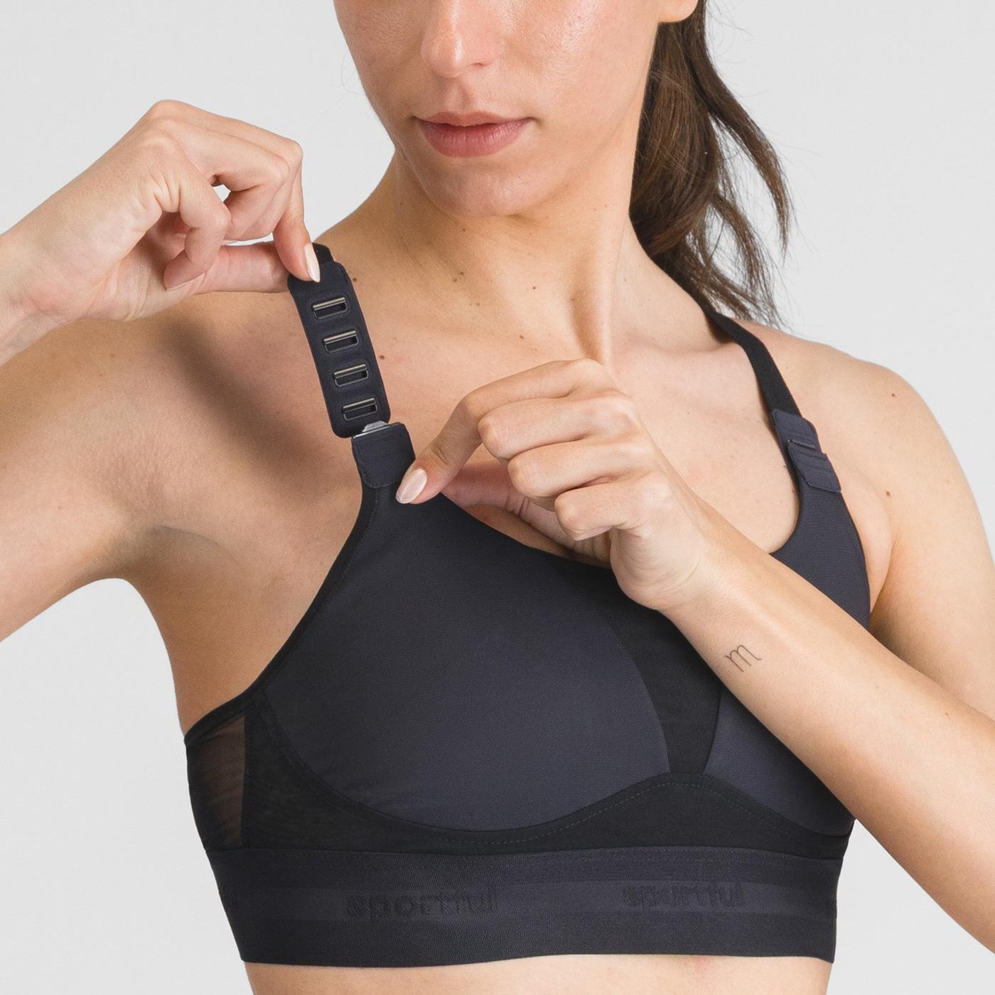 Essential w bra - black - sportful