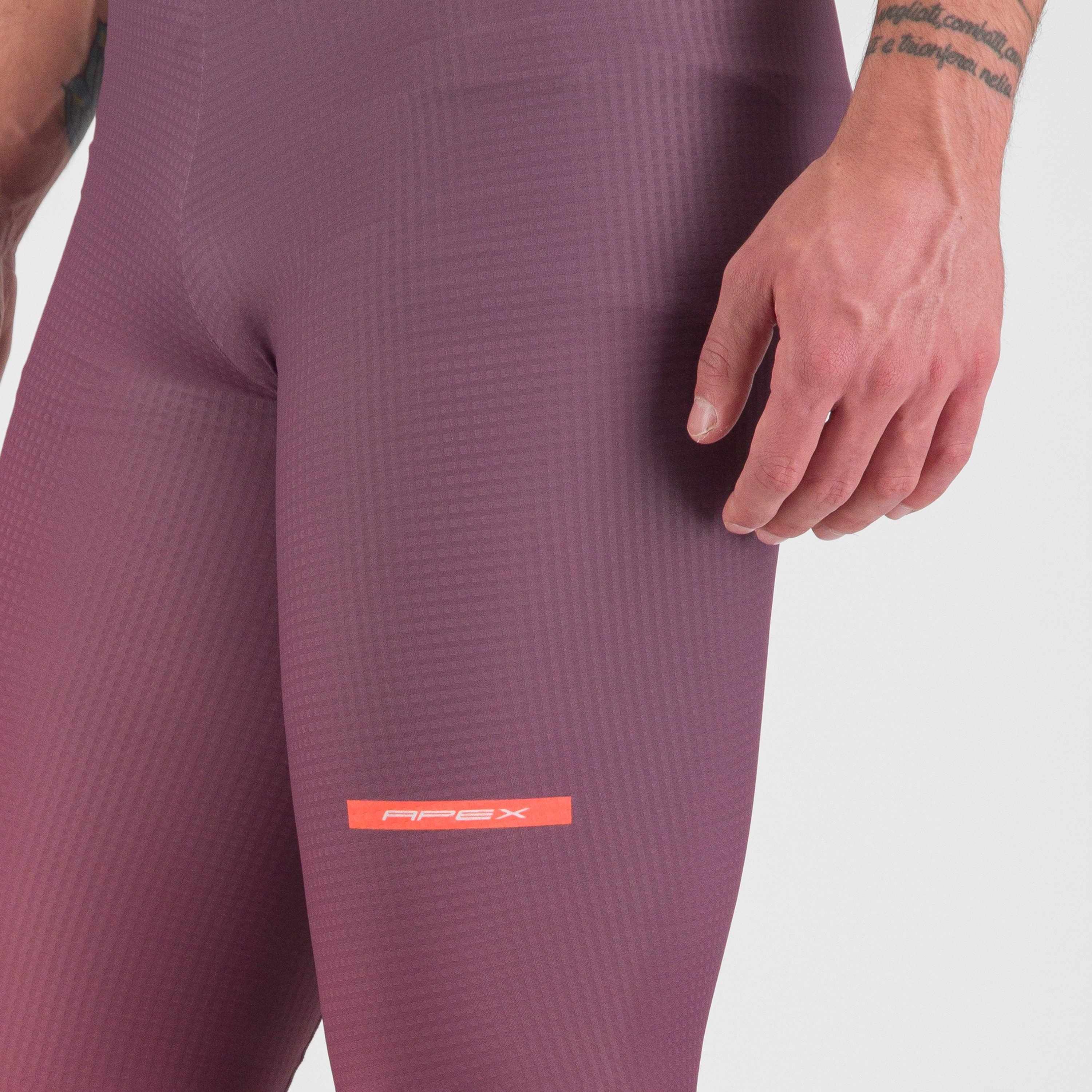 Apex tight - huckleberry/tango red - sportful