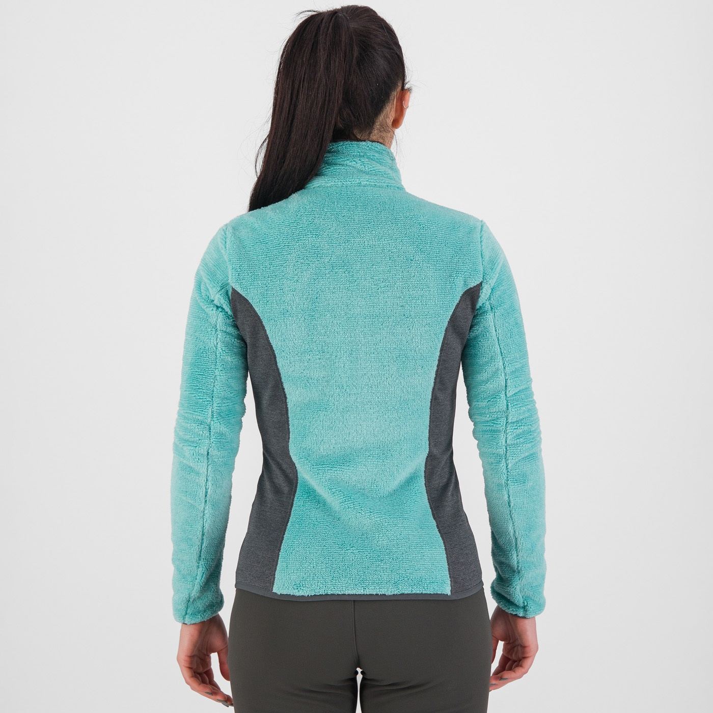 Vertice w  fleece - aqua sky - karpos