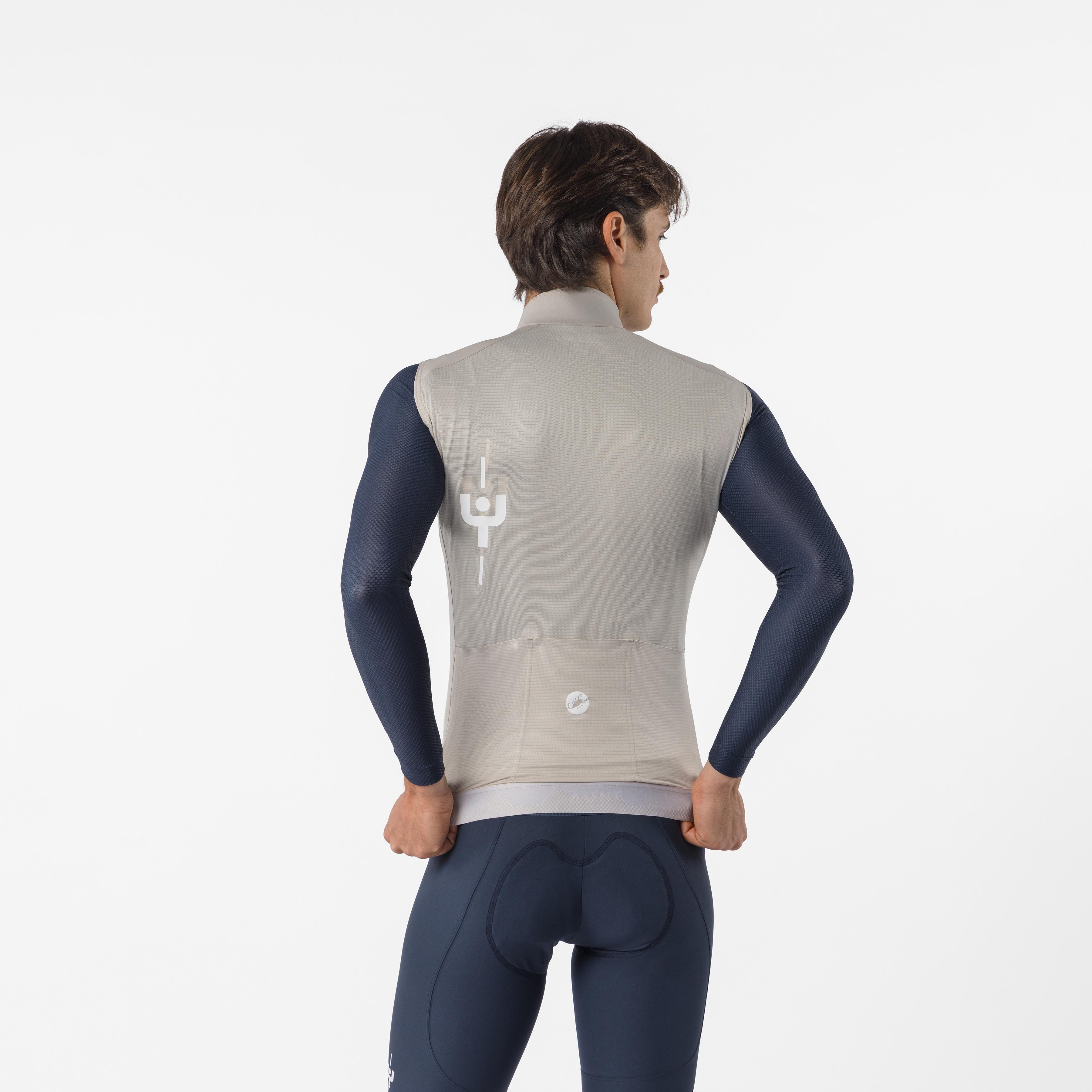 Echappee vest - silver moon - castelli