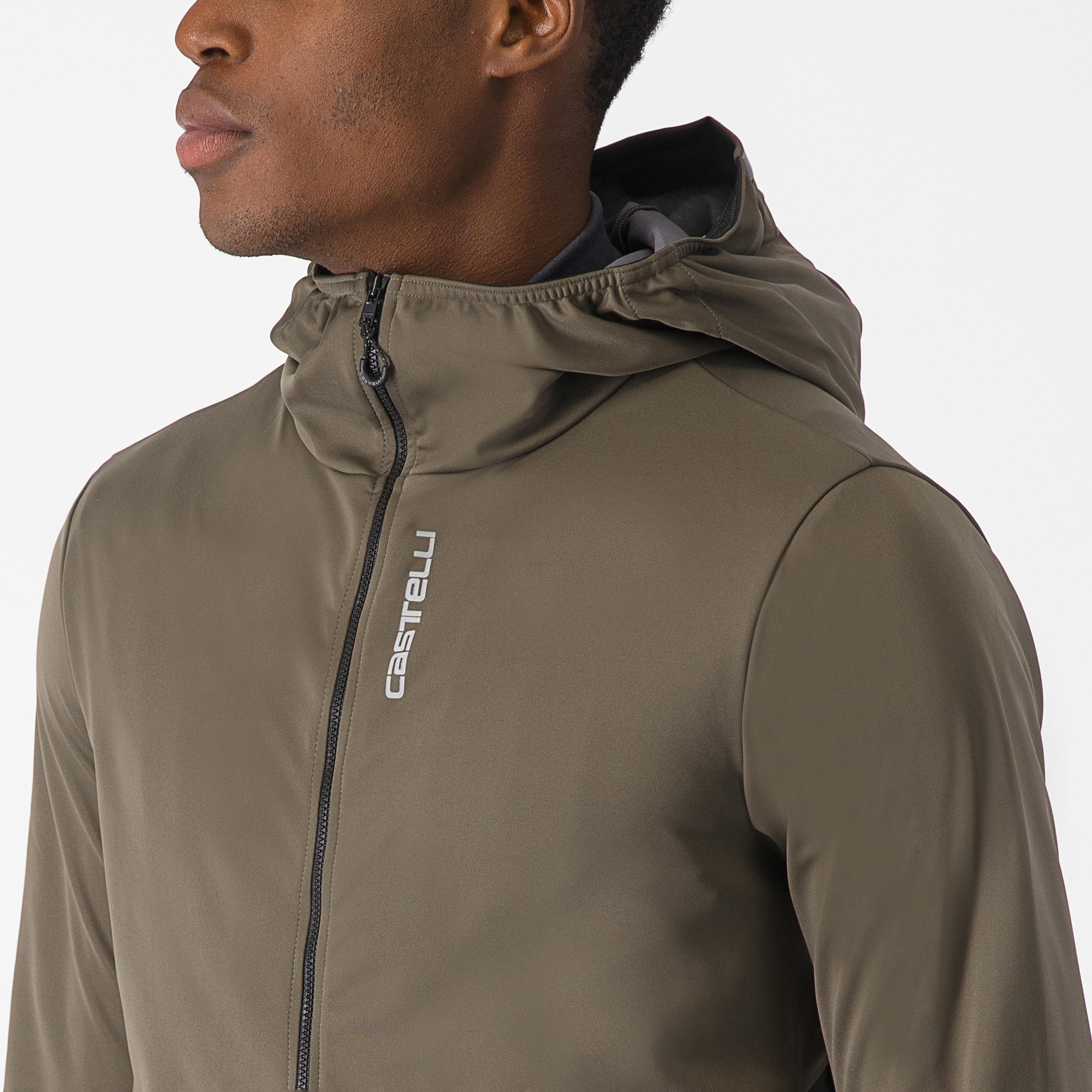 Trail hoodie jacket - tarmac - castelli