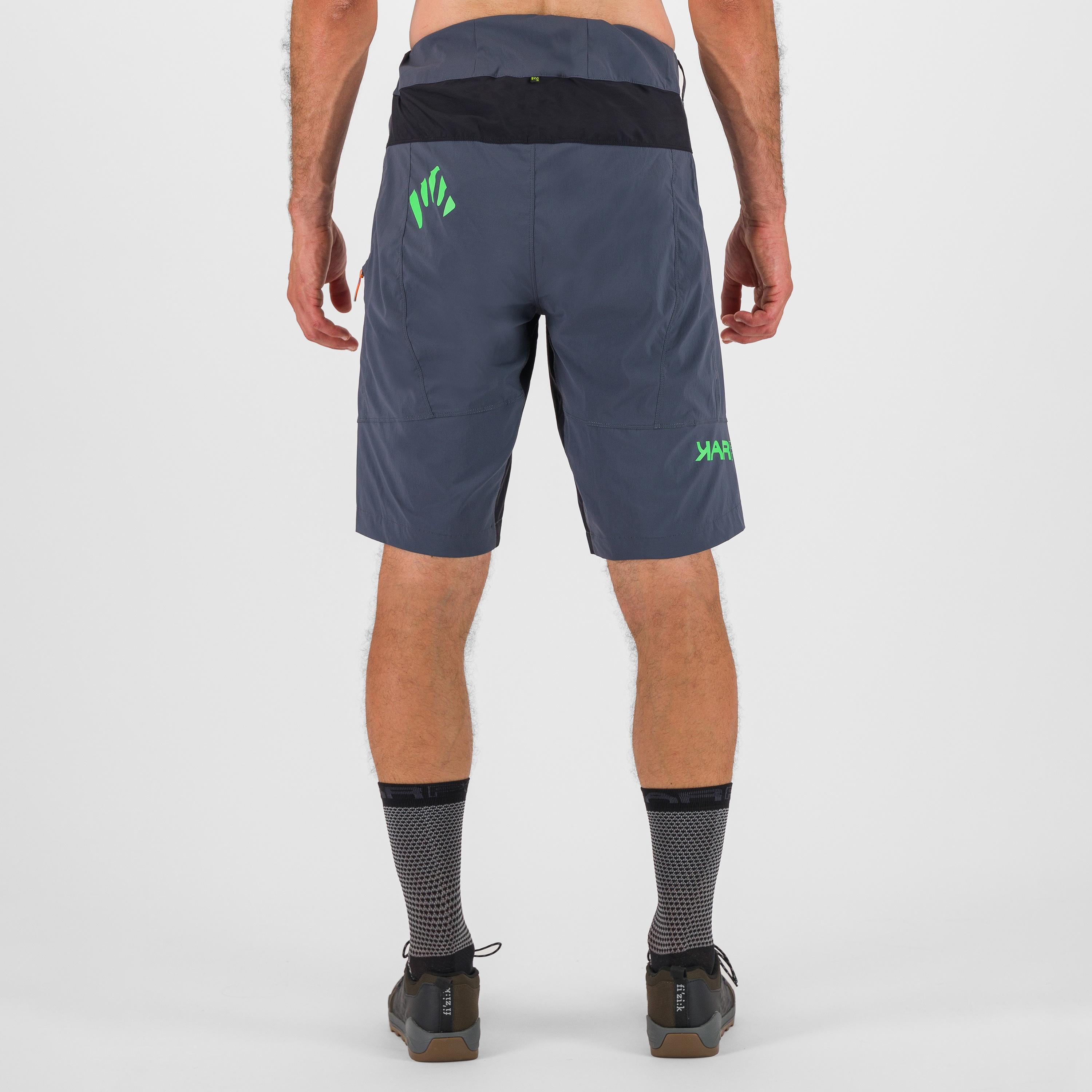 Val viola short - ombre blue/black/green fluo - karpos