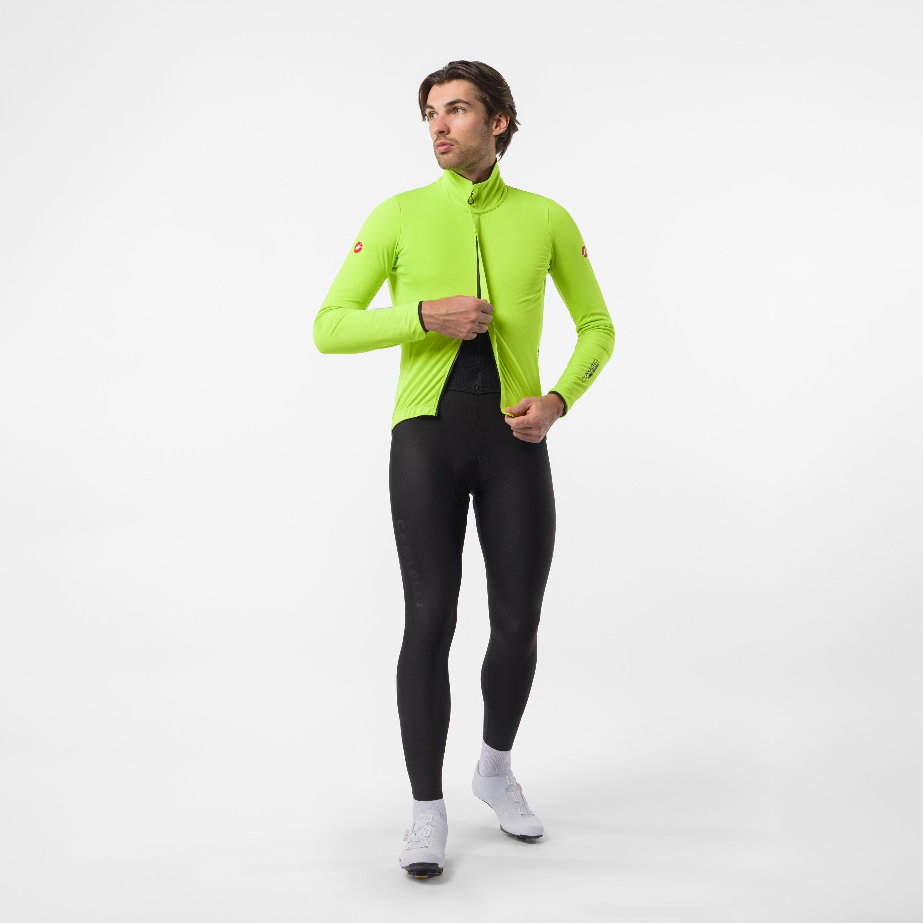 Alpha 150 jacket - electric lime/black - castelli