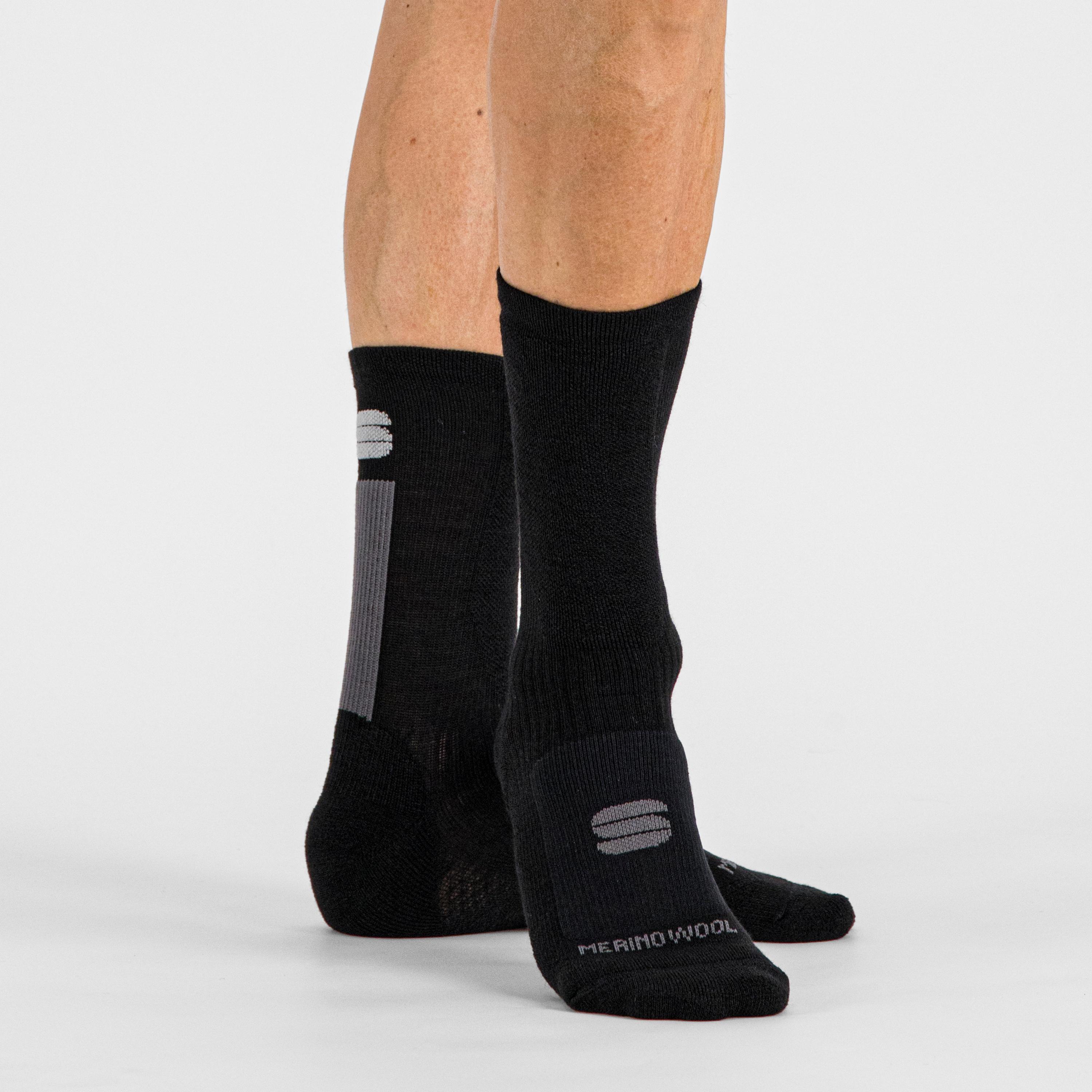 Merino wool 18 socks - black anthracite - sportful