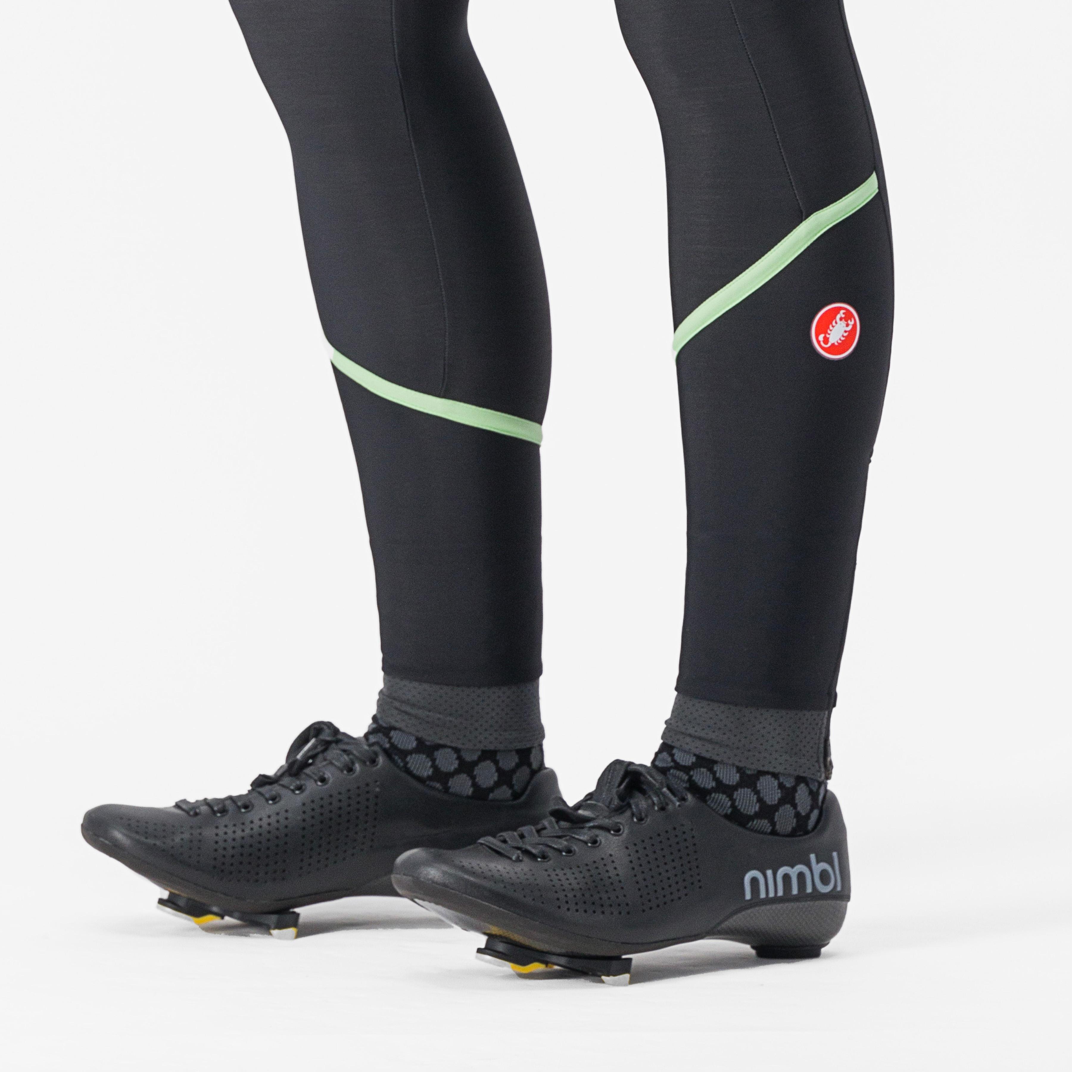 Velocissima thermal tight - black/paradise mint-black refl - castelli