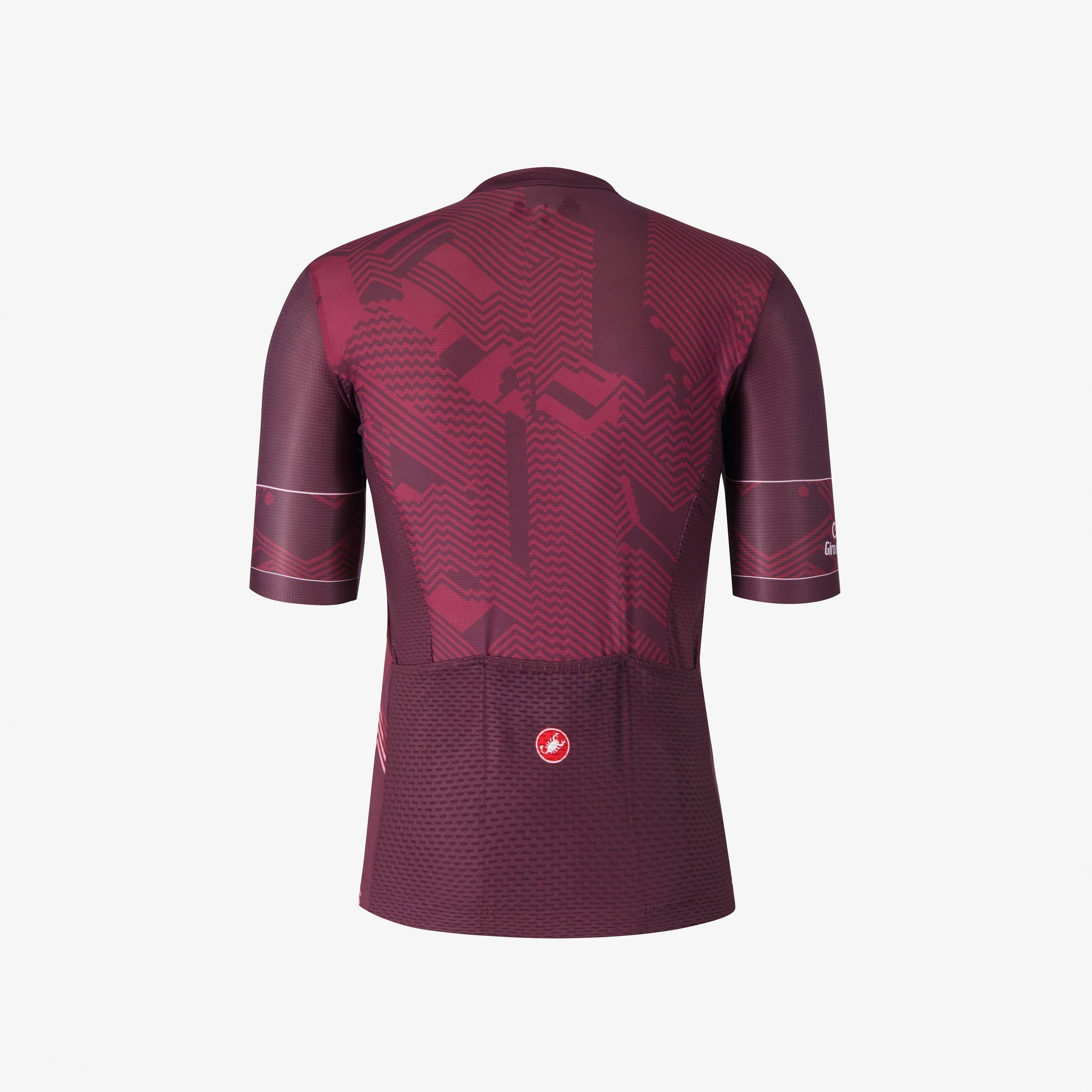 #giro siena jersey - bordo' scuro/rosa giro - castelli
