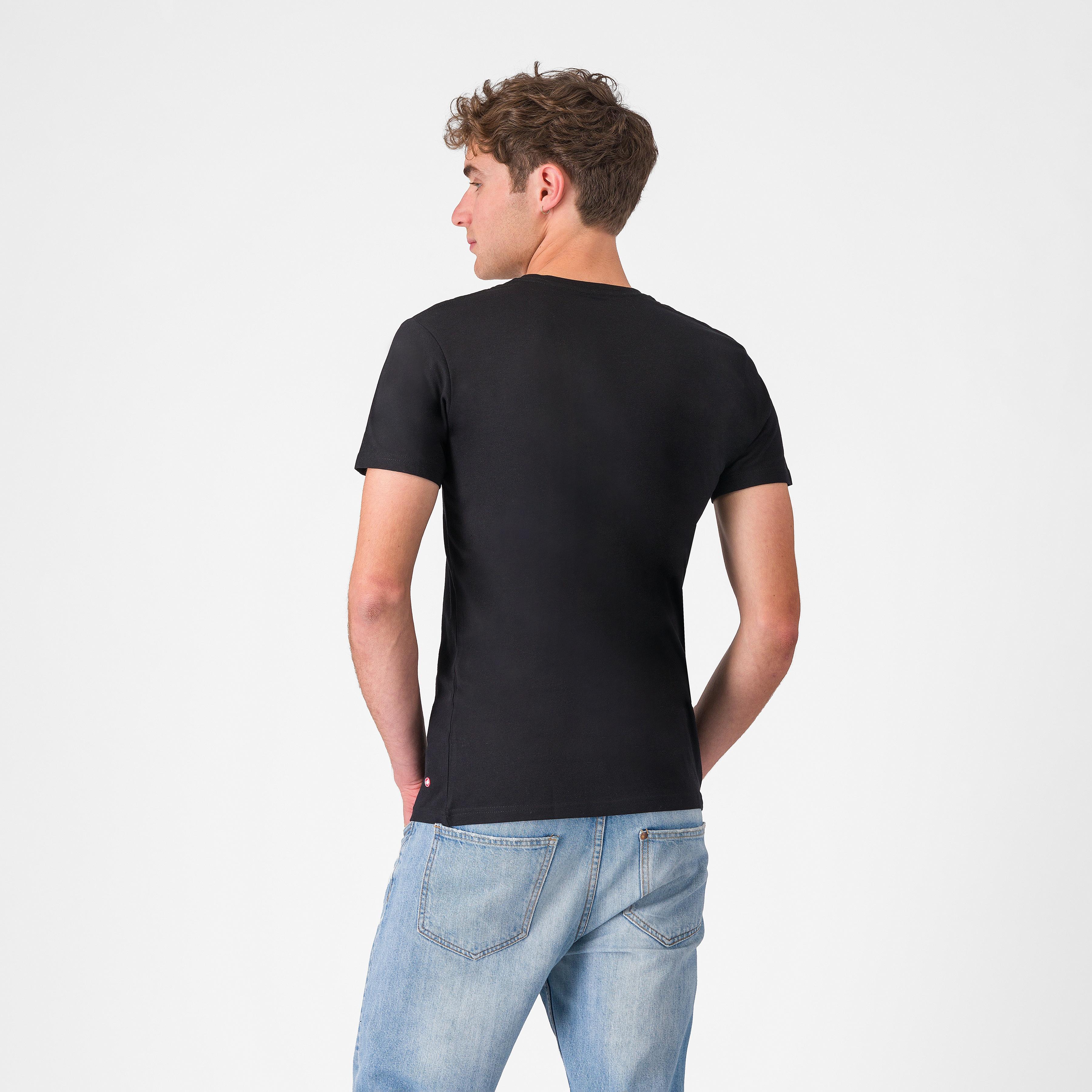 Castelli classico tee - black - castelli