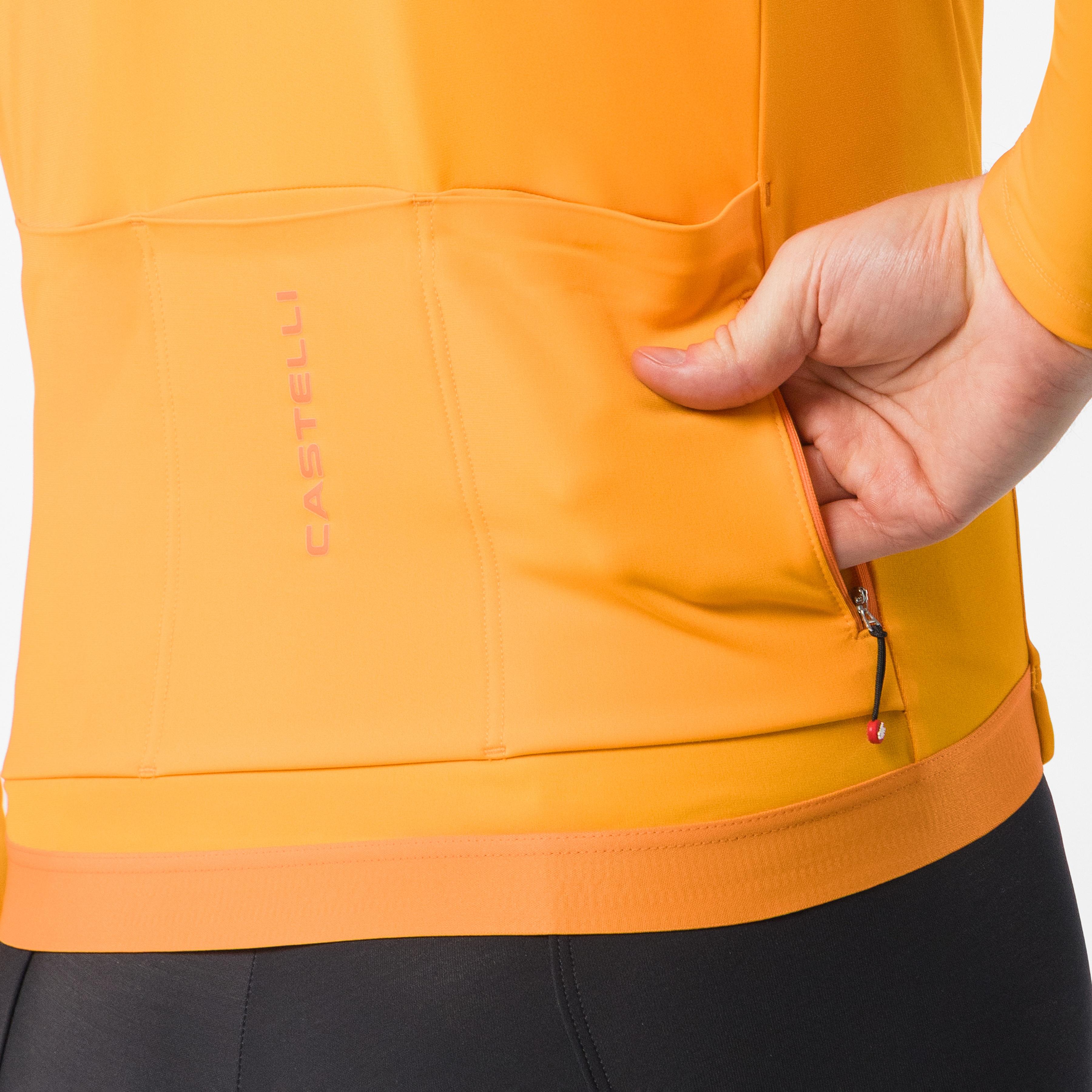 Espresso thermal 2 jersey - vivid orange - castelli
