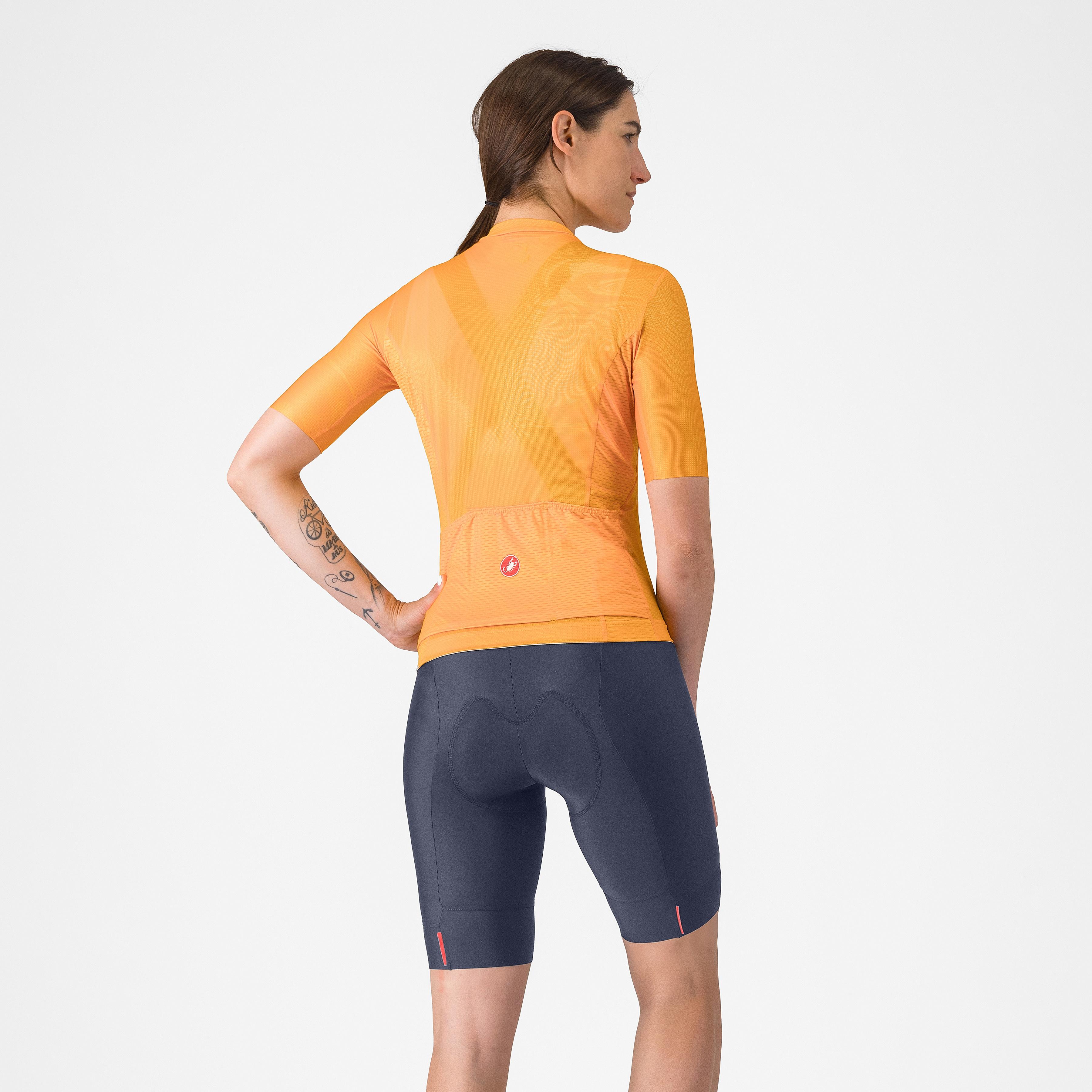 Prima 2 dt bibshort - twilight blue/hibiscus - castelli