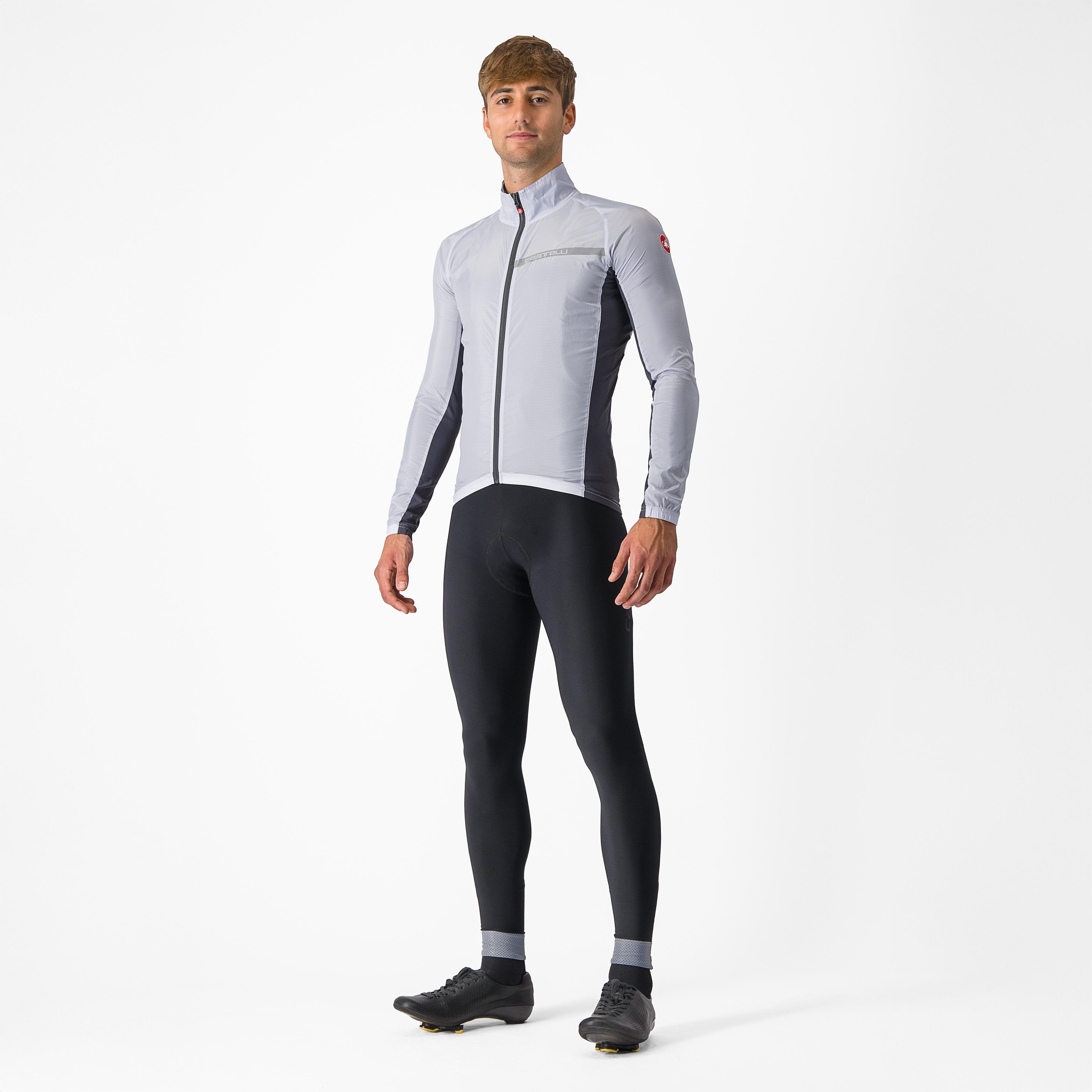 Squadra stretch jacket - silver gray/dark gray - castelli