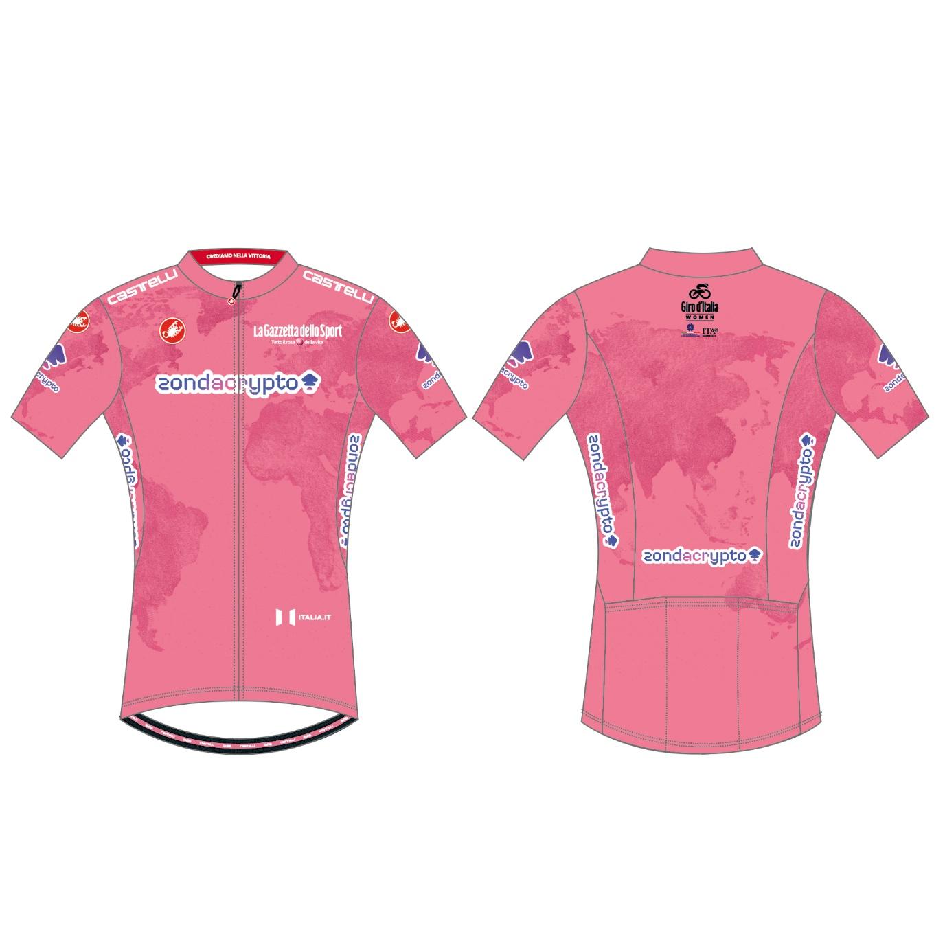 #girowomen competizione 3 w jersey - rosa giro - castelli