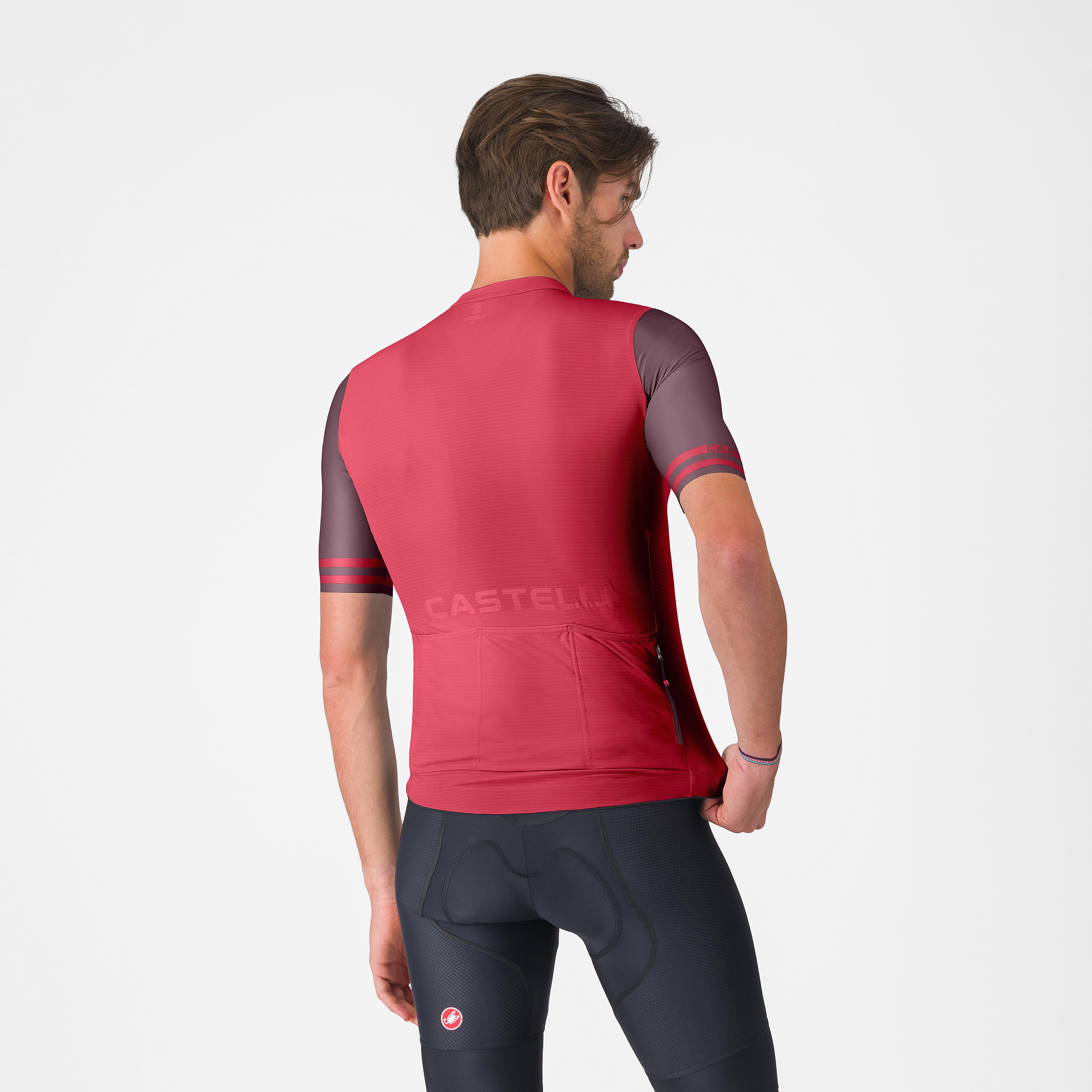 Prologo lite 2 jersey - rich red/bordeaux - castelli