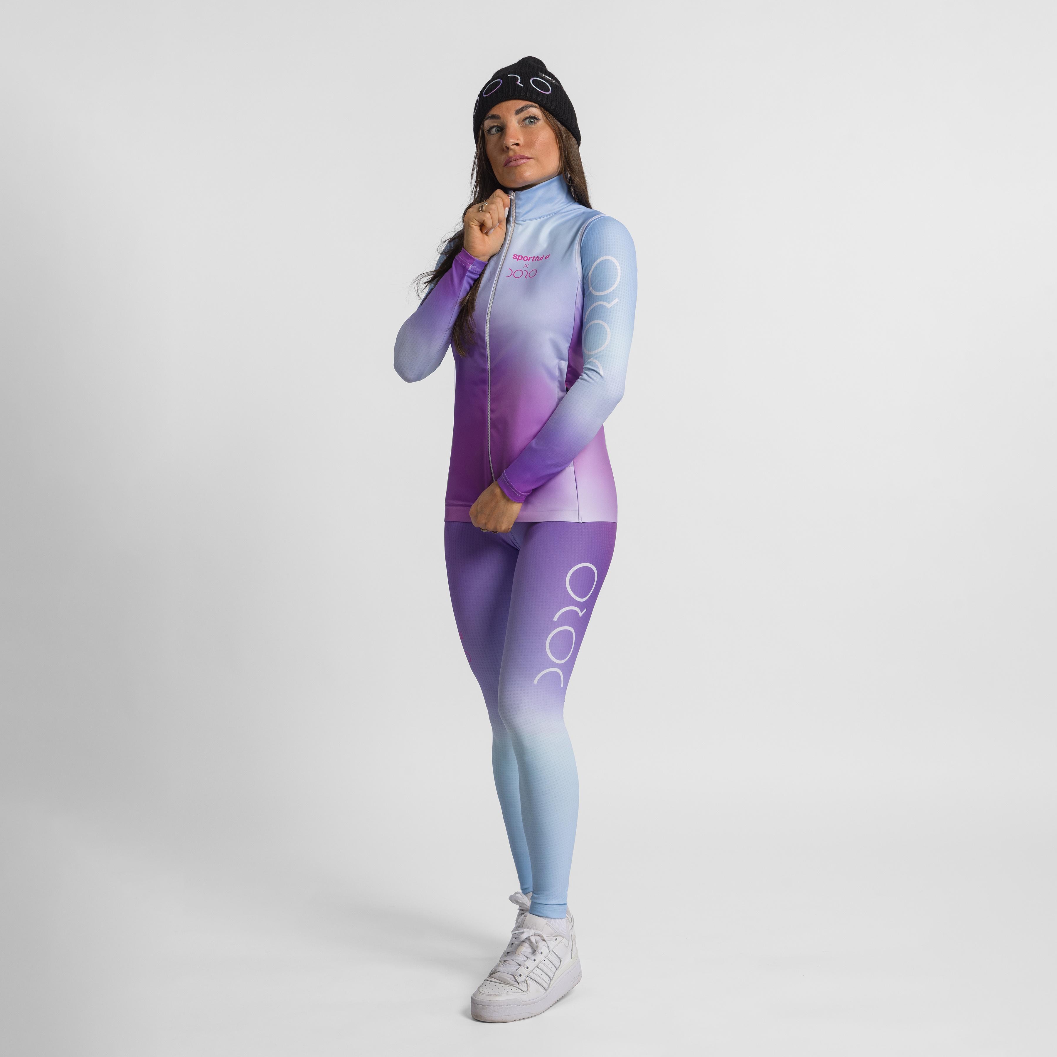 Doro apex vest - shaded pink/azure - sportful
