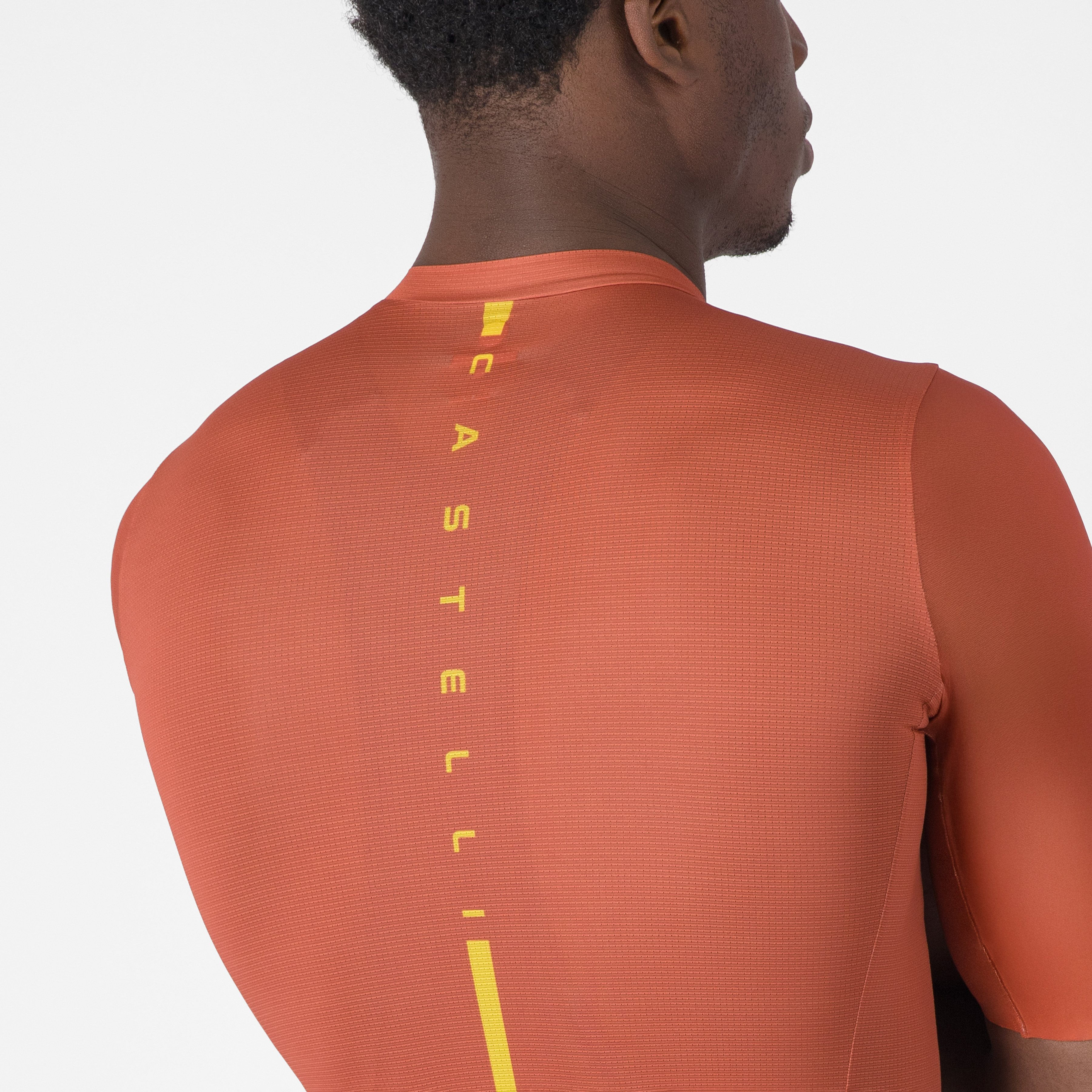 Drittone logo jersey - paprika/mango mojito - castelli