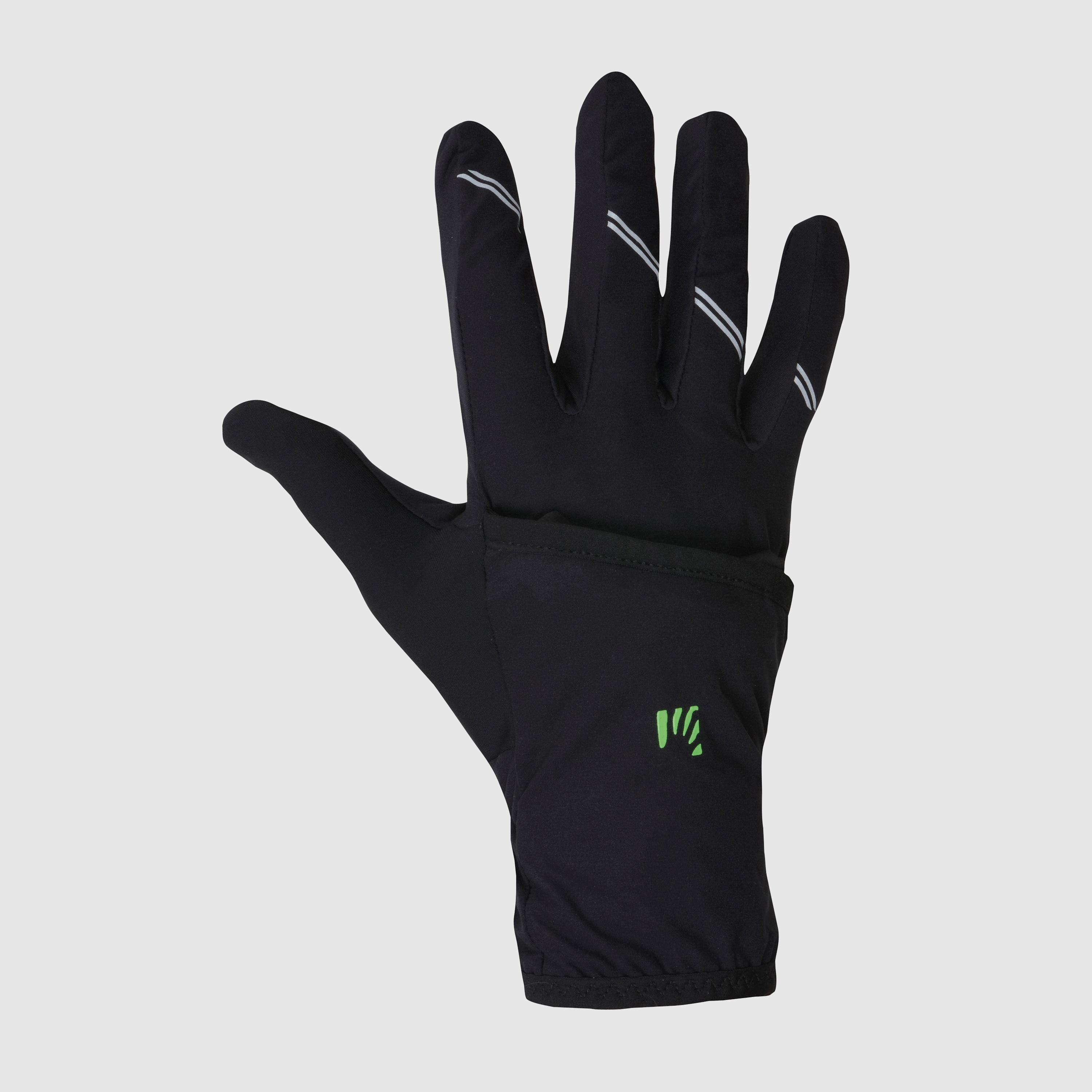 Lavaredo glove - black/green fluo - karpos