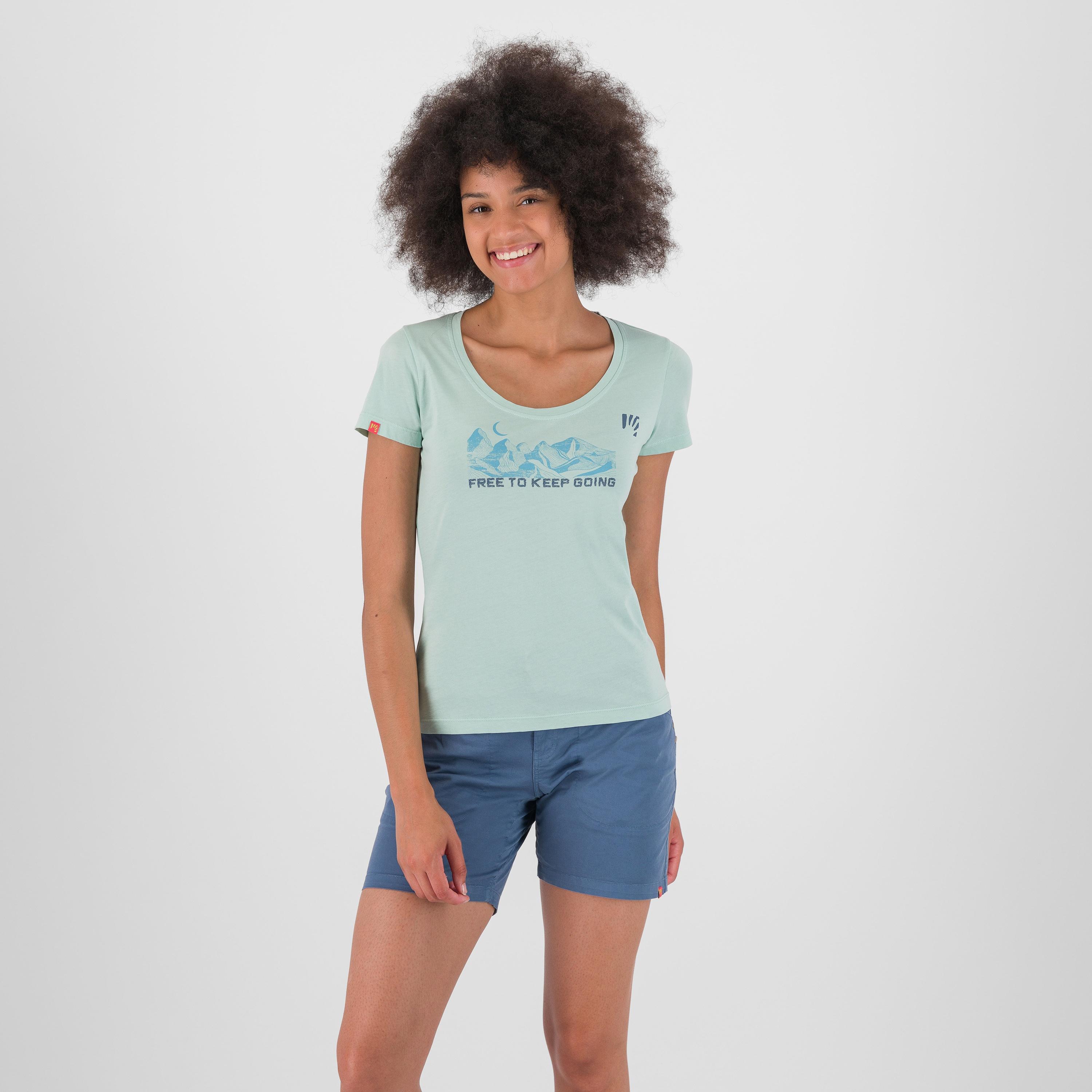 Crocus evo w t-shirt - lichen - karpos