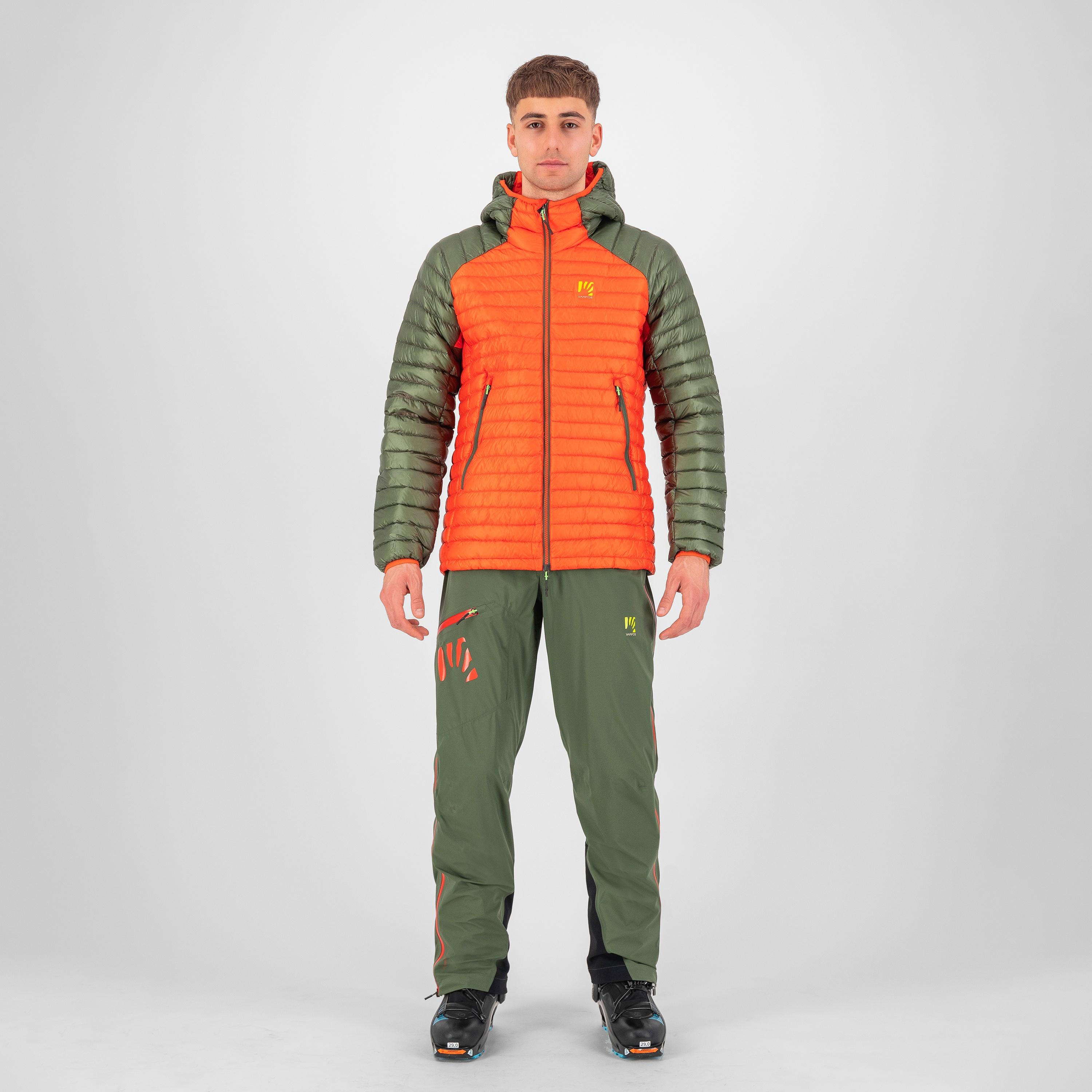 Alagna down jacket - spicy orange/thyme - karpos