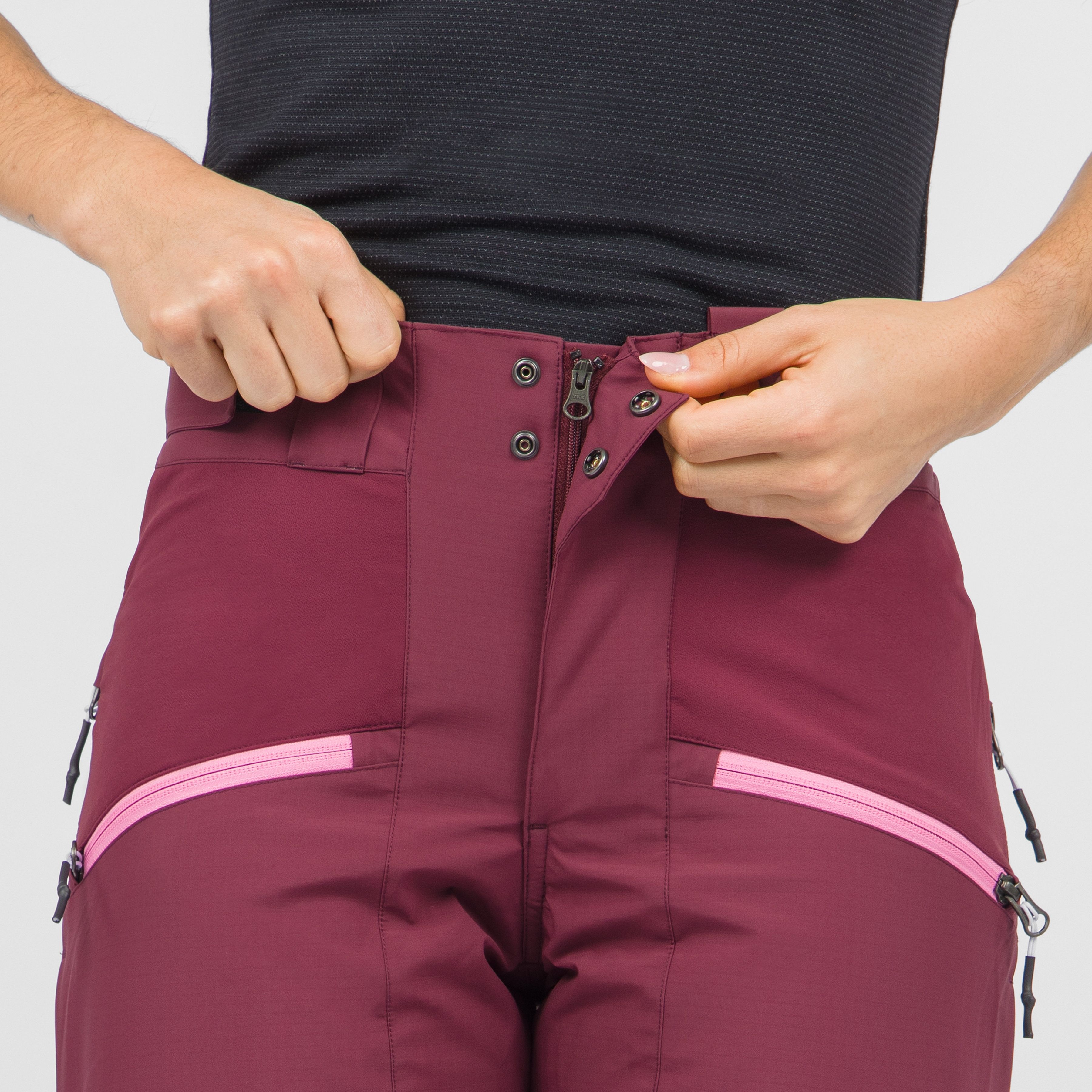 Marmolada evo w pants - crimson/pink power - karpos