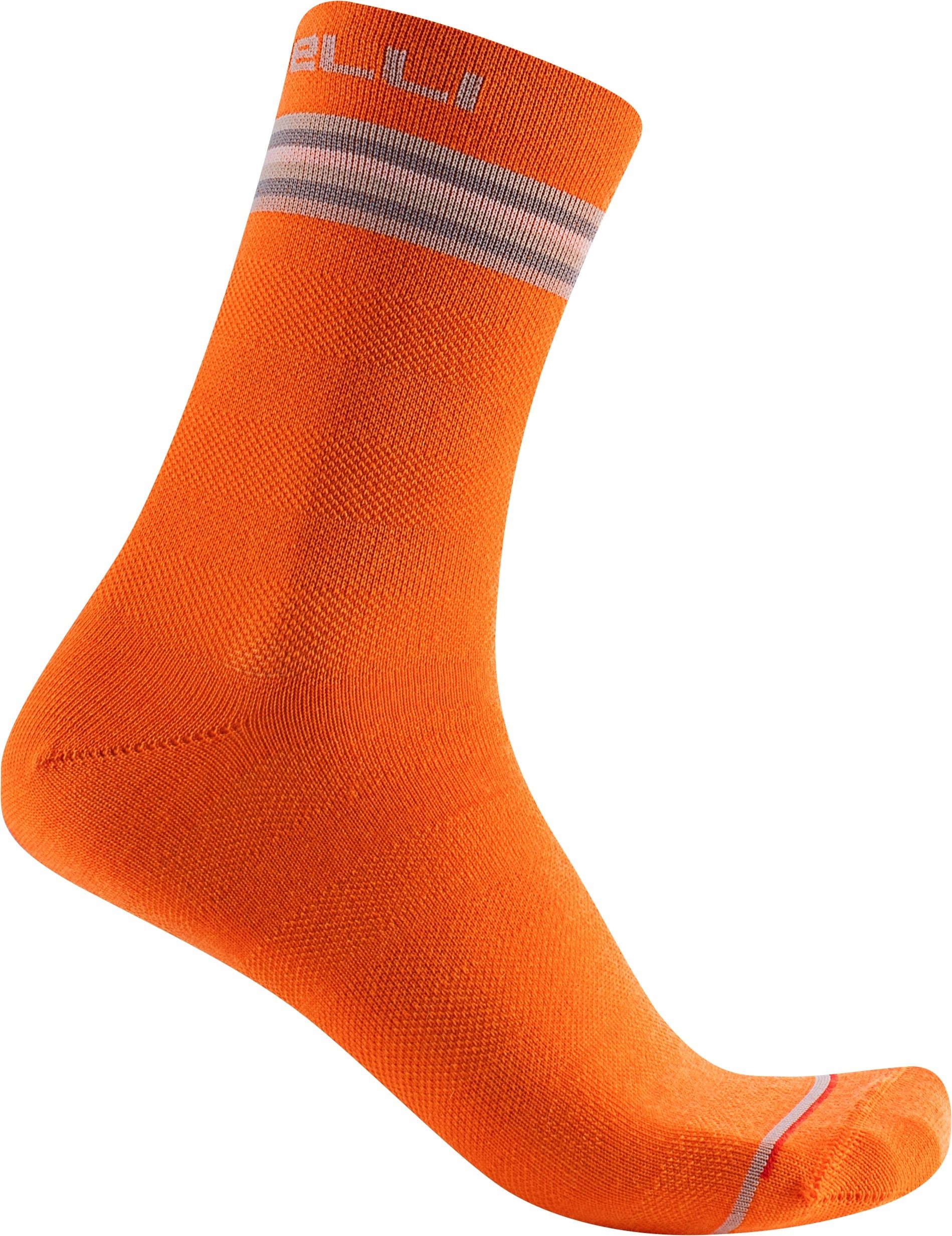 Go w 15 sock - melon/nickel gray - castelli