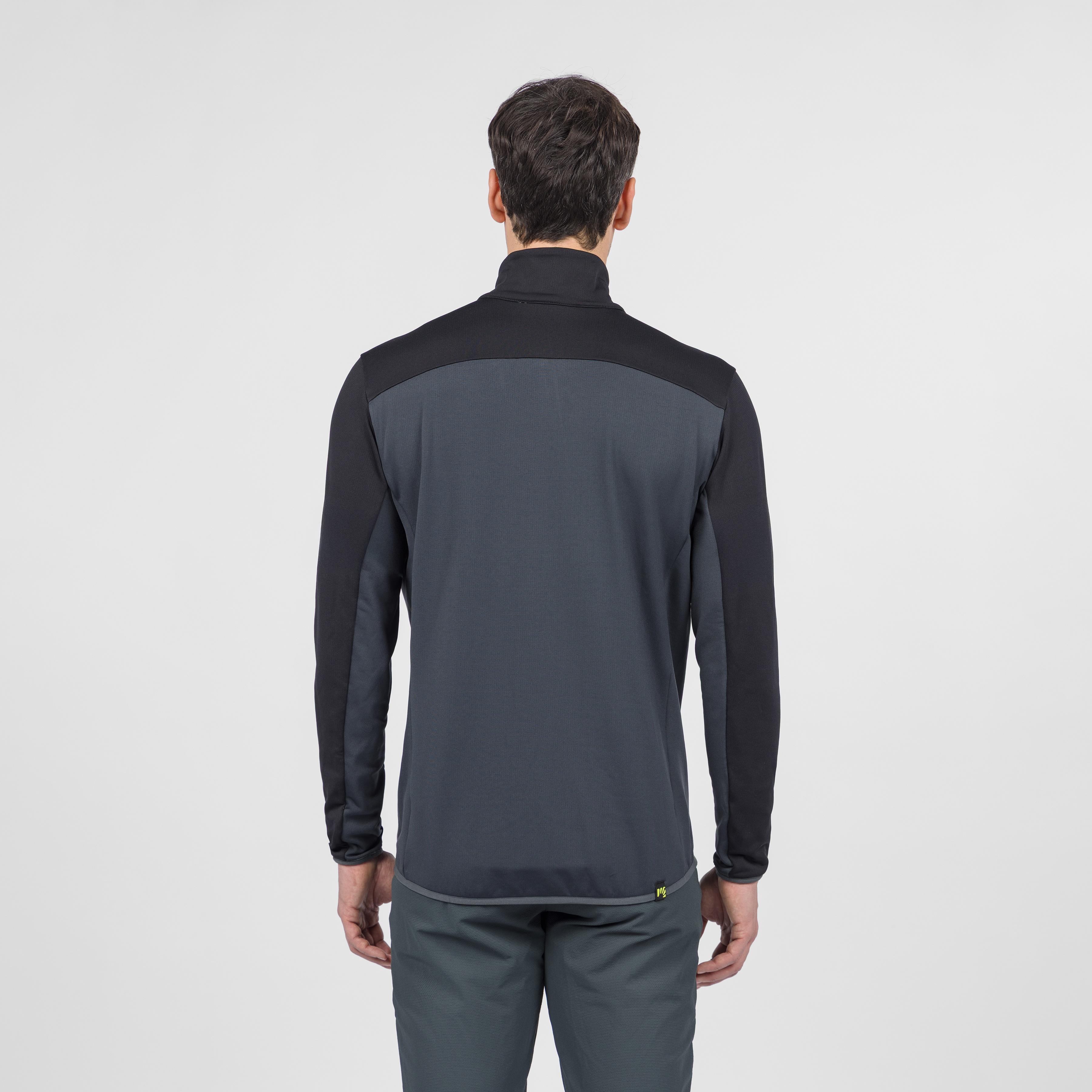 Bigontina half zip fleece - woodl.gray/black - karpos