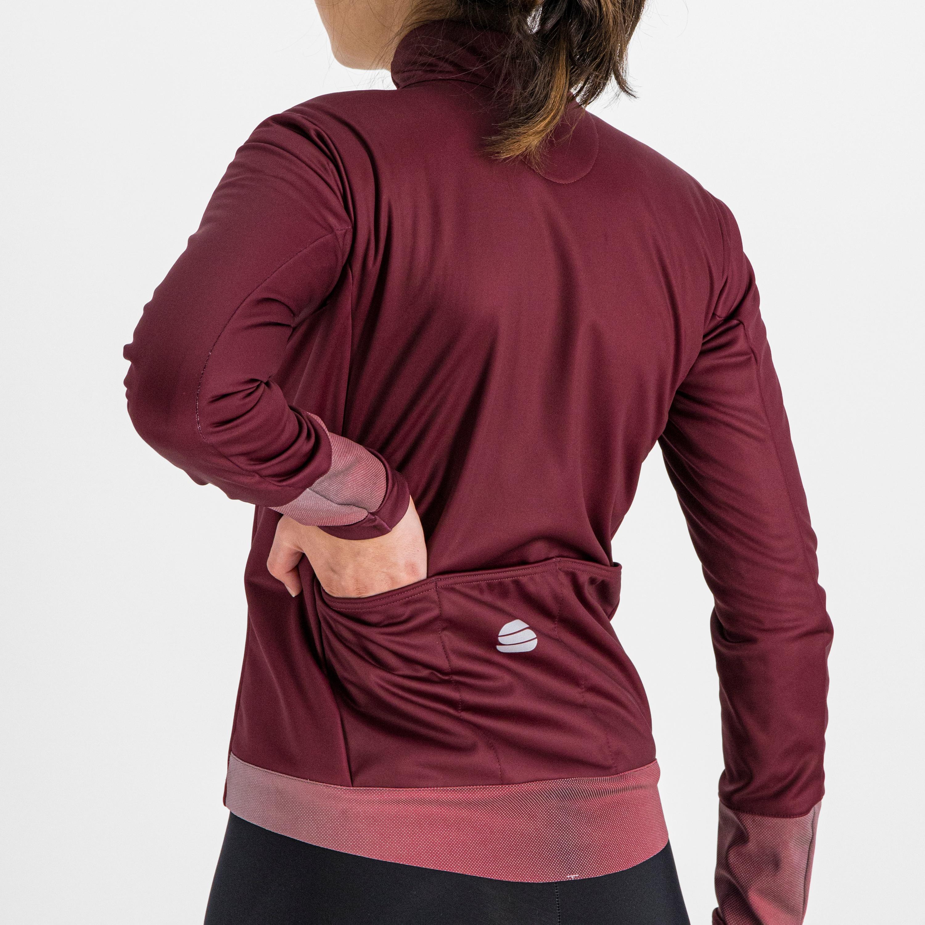 Super w jacket - red wine - sportful