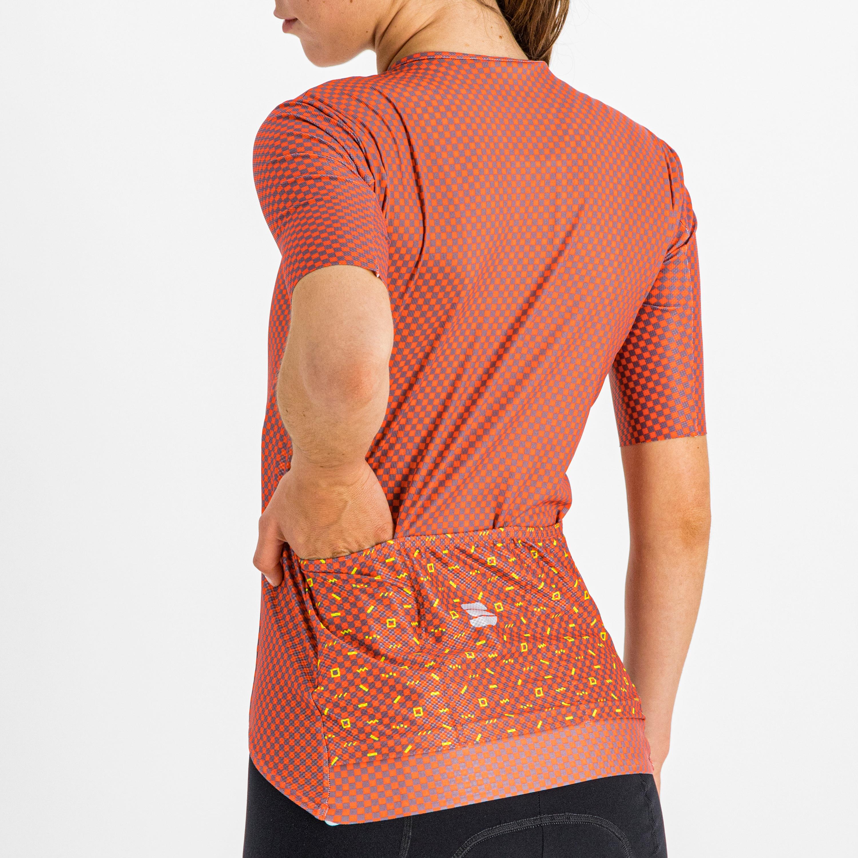 Checkmate w jersey - pompelmo mauve - sportful