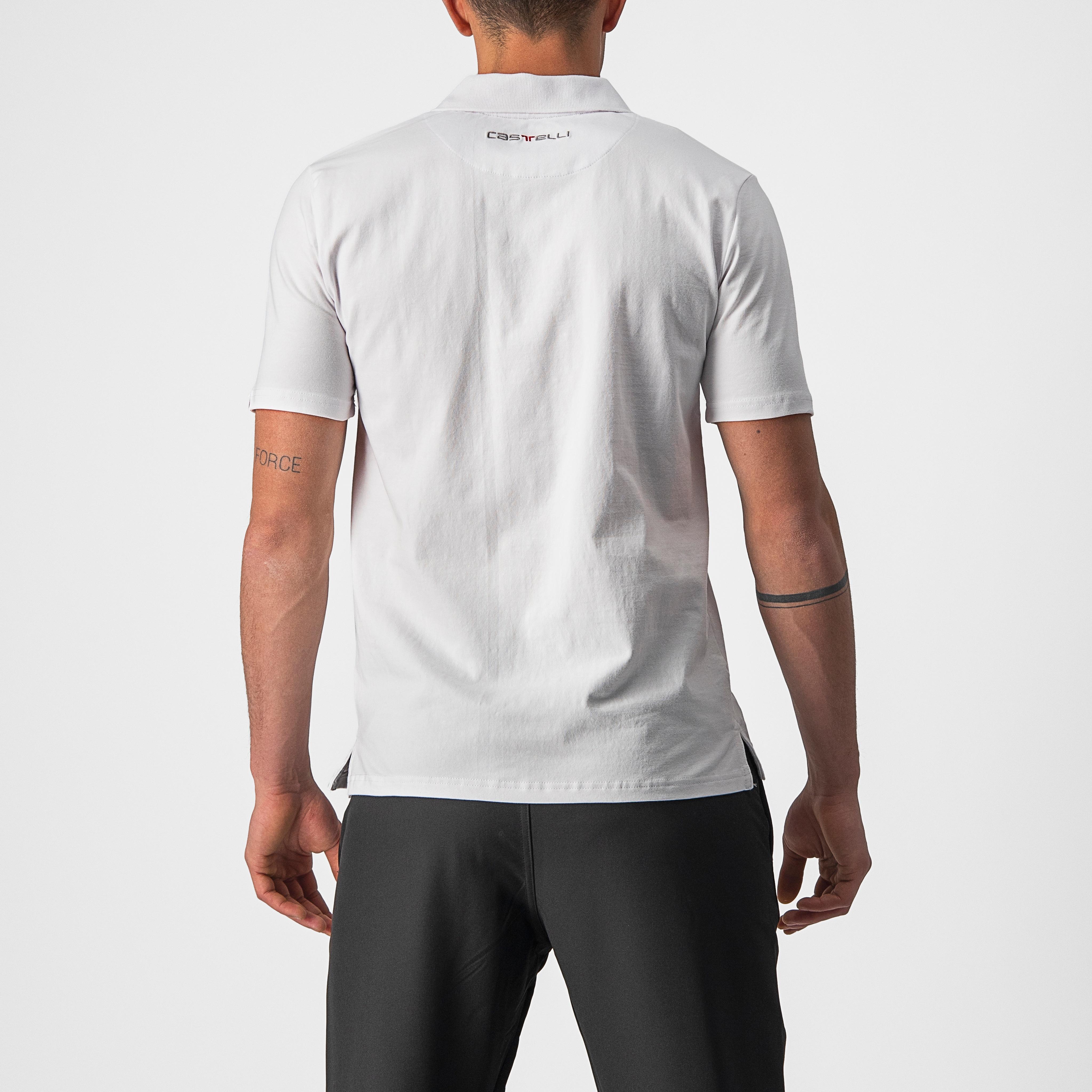 Race day polo - white - castelli