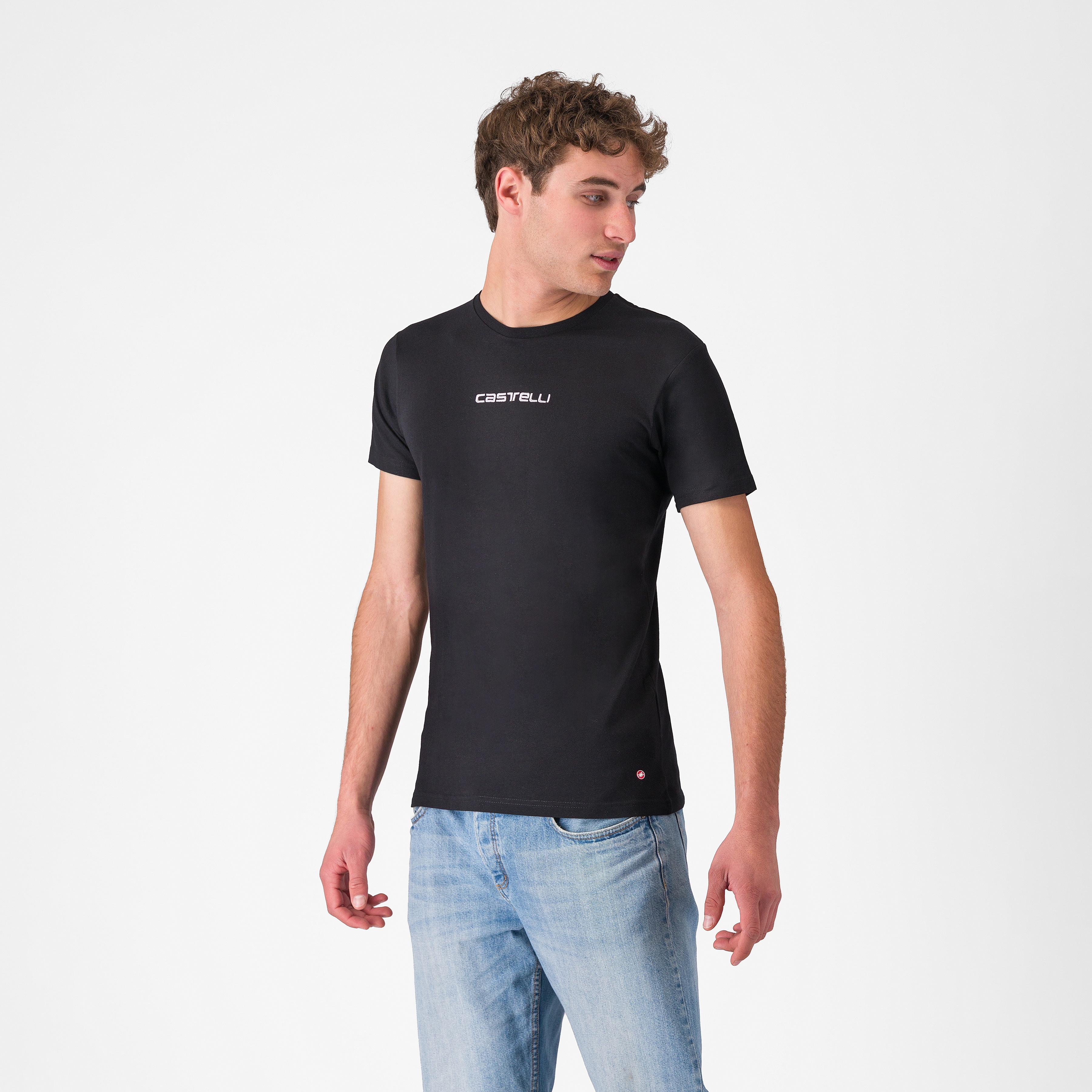 Castelli classico tee - black - castelli
