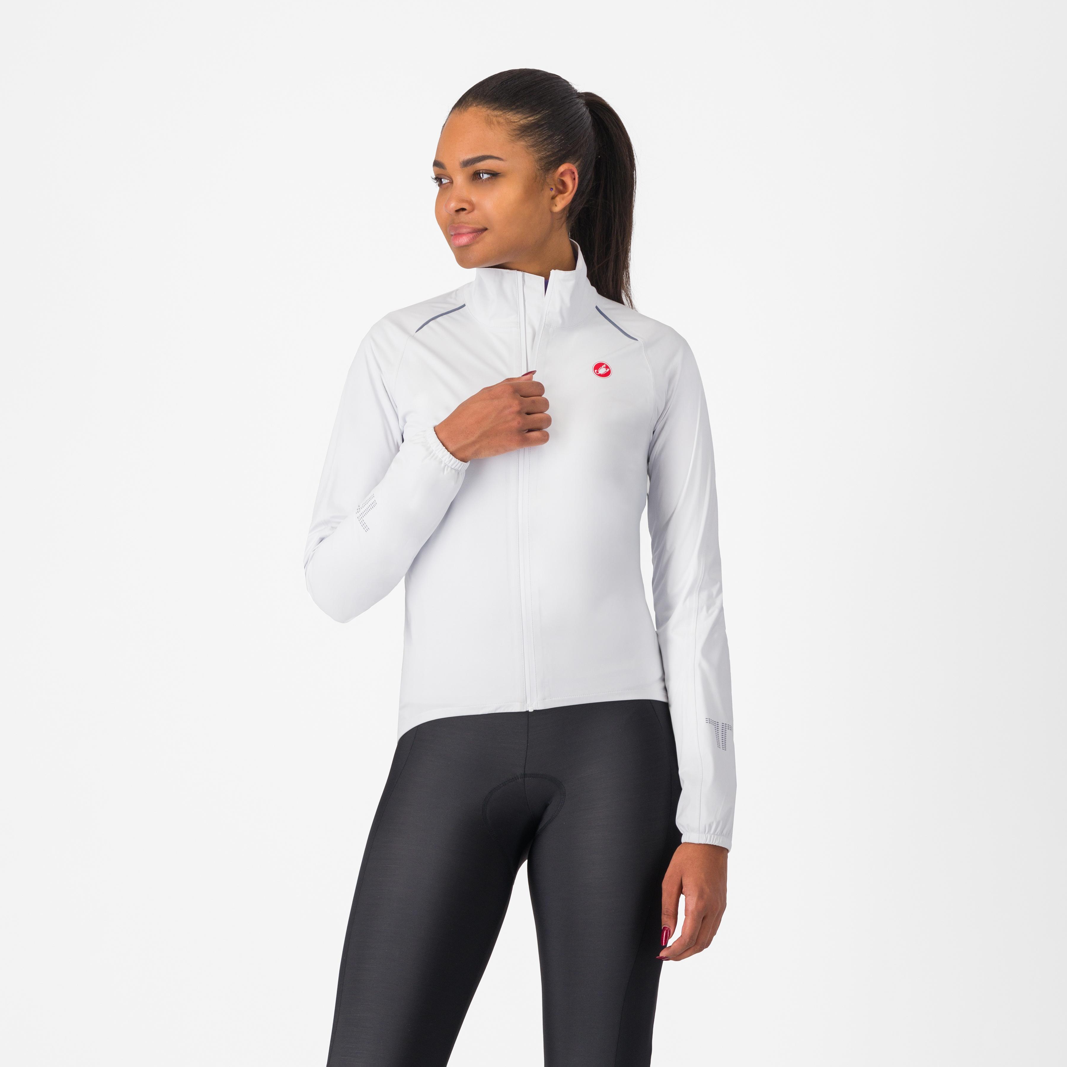Emergency 3 w rain jacket - white - castelli